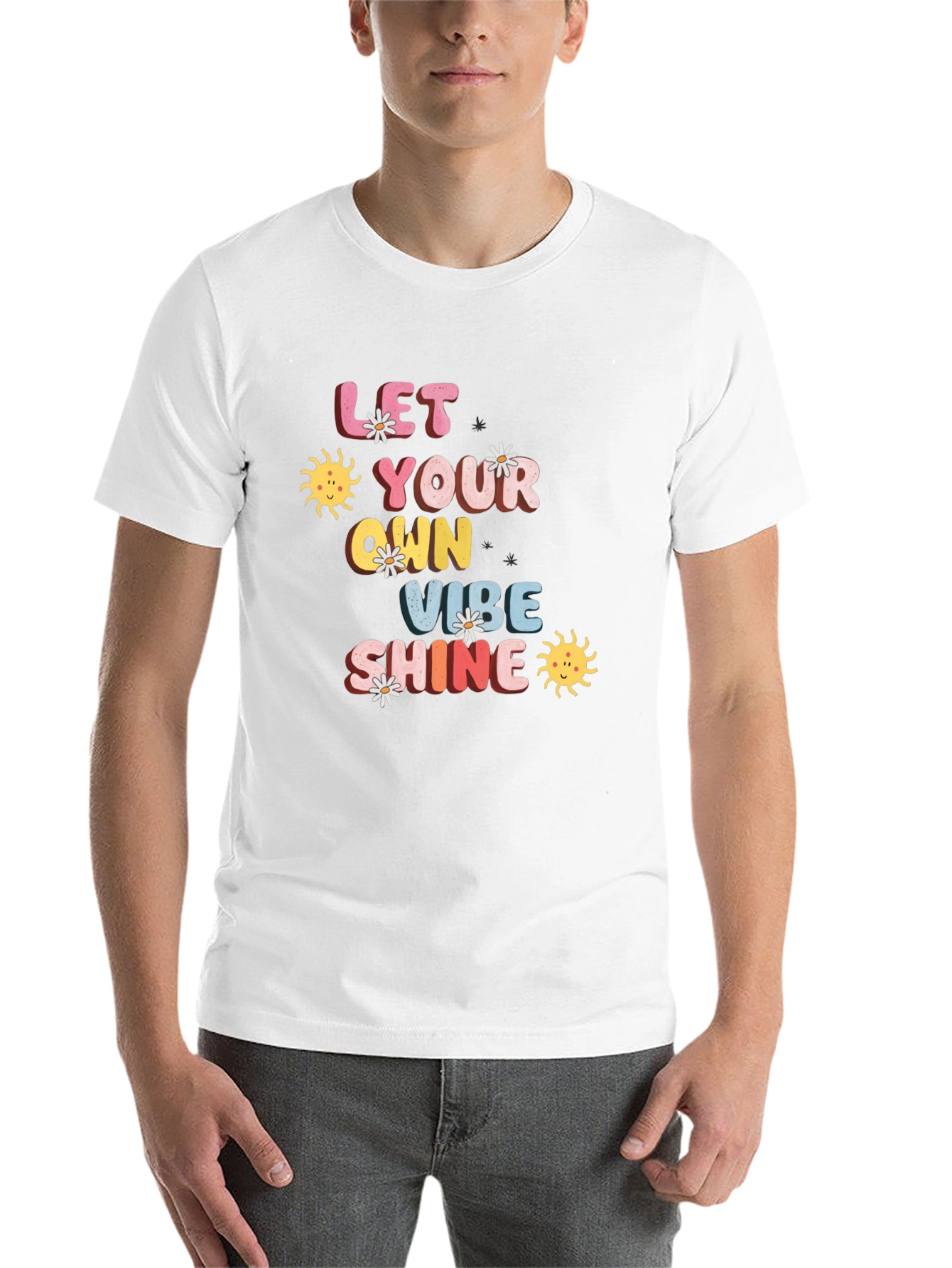 Let Your Own Vibe Shine T-Shirt - 14