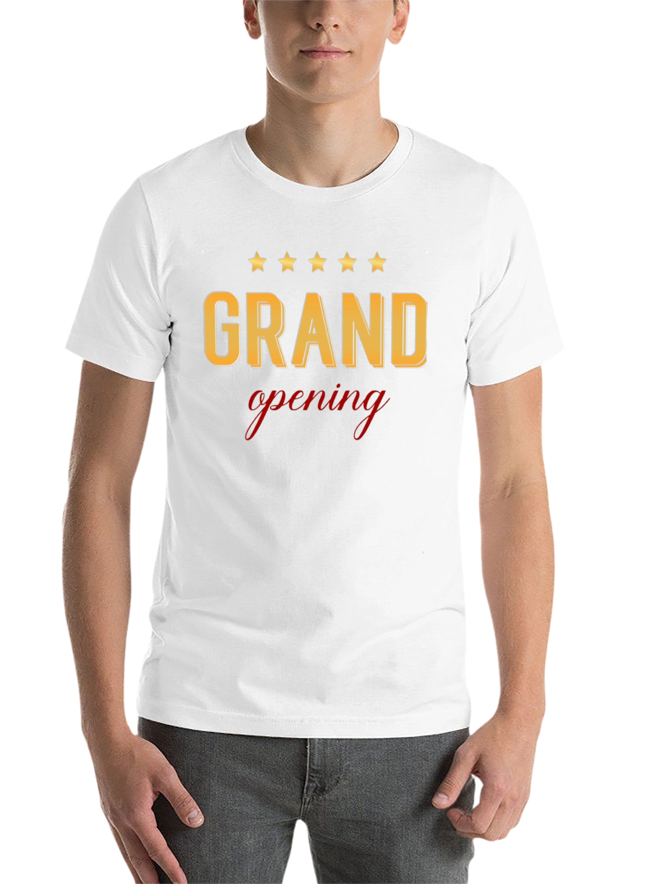 Black Grand Opening Celebration T-Shirt view 14