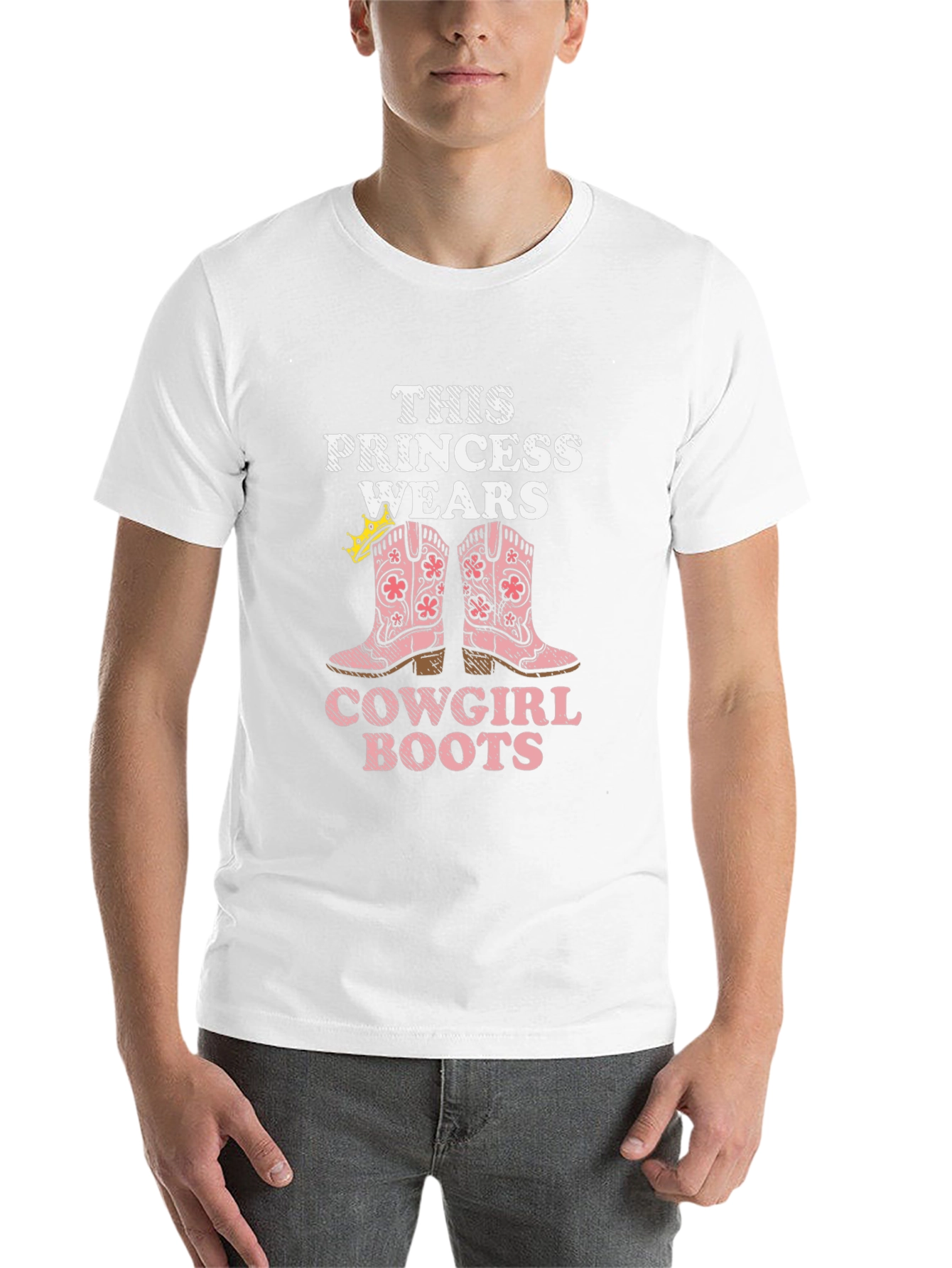 Princess Cowgirl Boots T-Shirt - 14