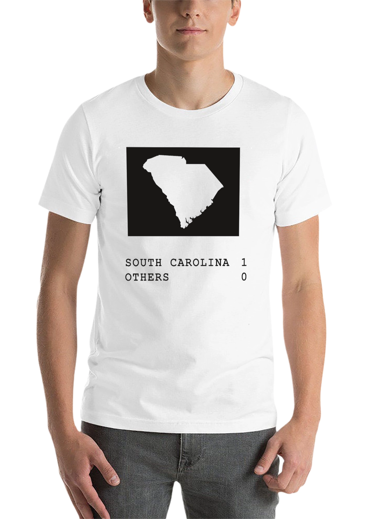 Black Men's Black Graphic T-Shirt view 14