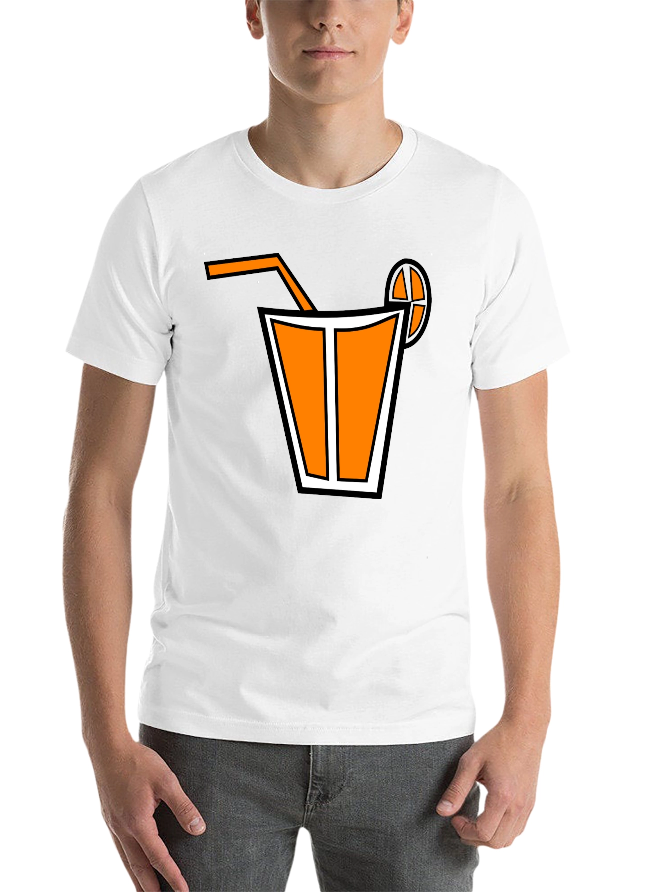 Black Orange Juice Graphic Tee view 14