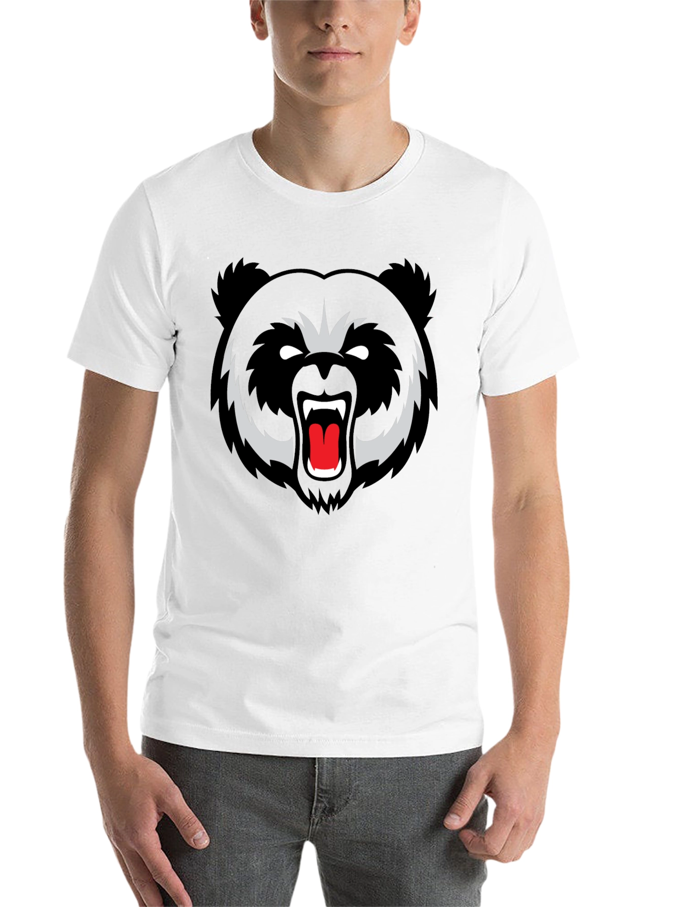 Black Black Bear Graphic Tee - Fierce Style view 14