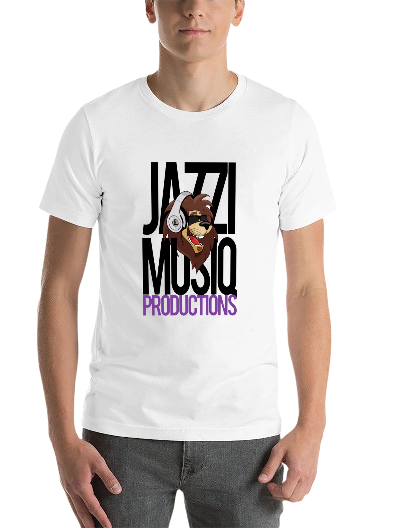 Black Jazz Music Productions Black T-Shirt view 14