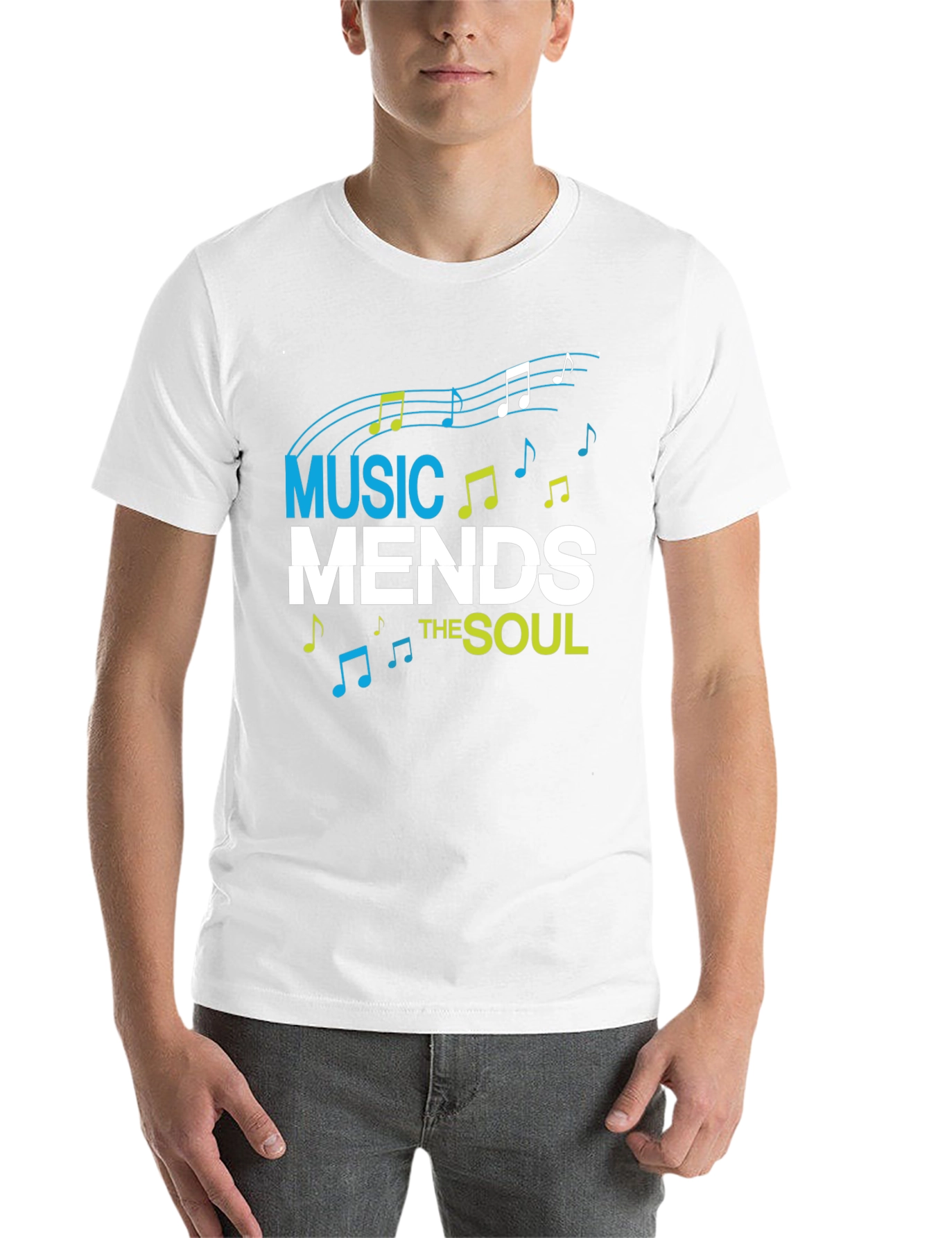 Black Music Mends the Soul Graphic Tee view 14