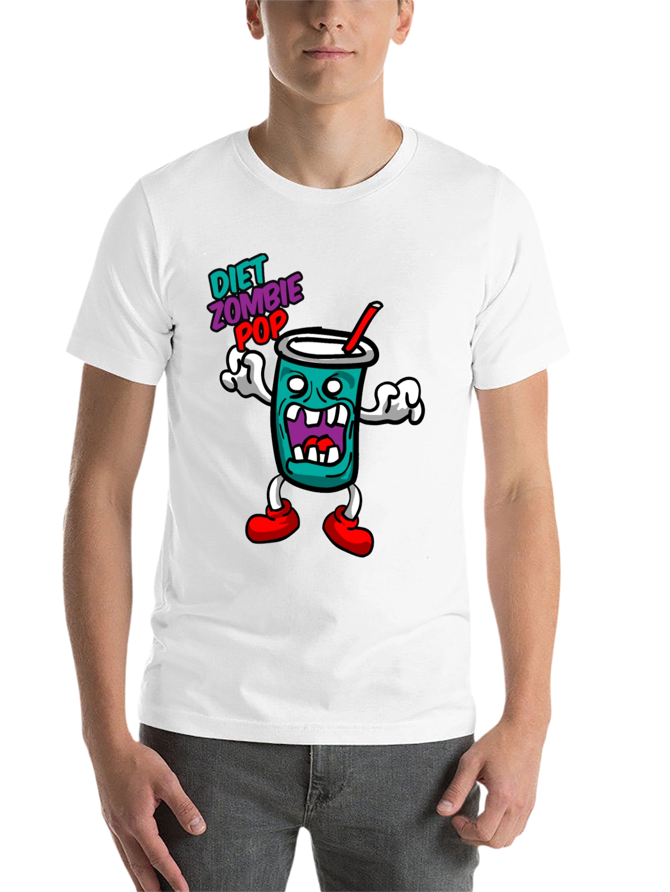 Black Diet Zombie Pop Black Graphic Tee view 14