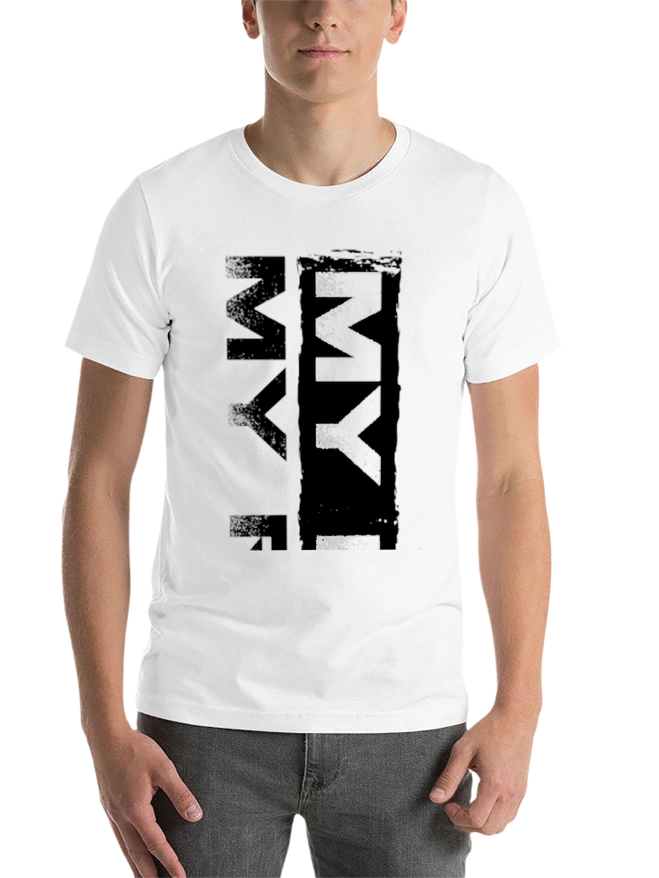 Black Grunge MYF Black T-Shirt - Urban Style view 14