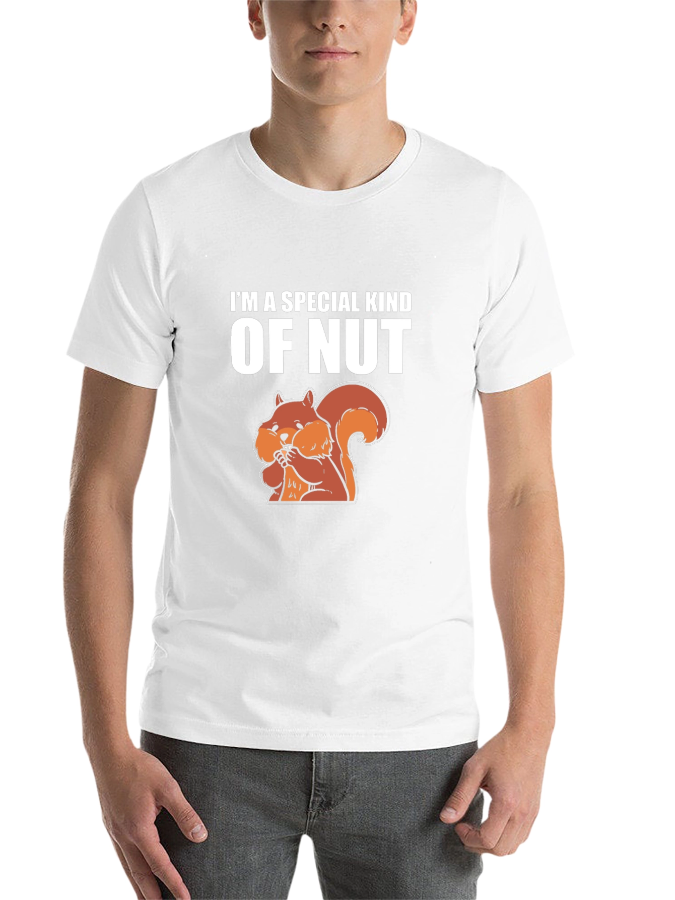Black I'm a Special Kind of Nut T-Shirt view 14