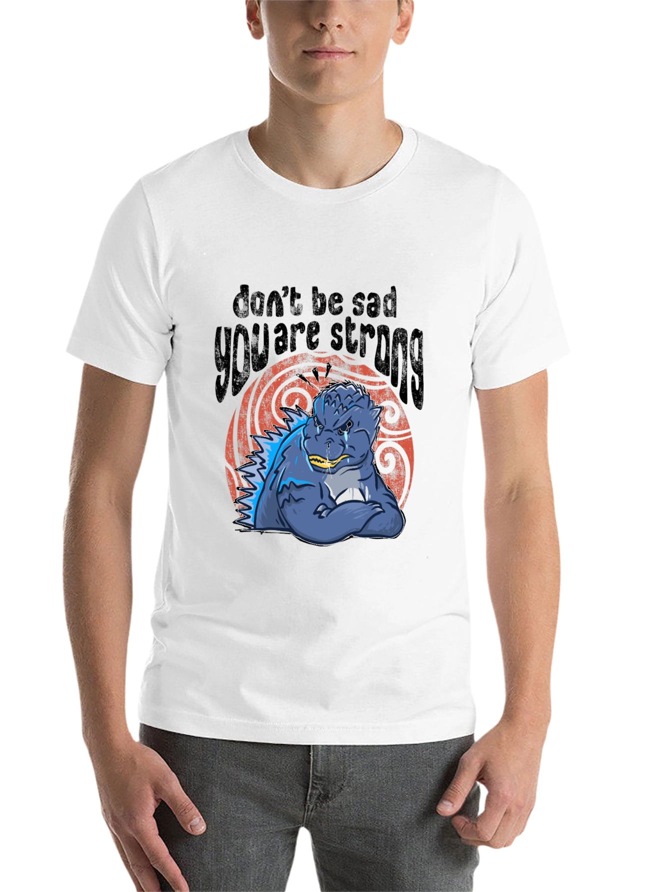 Don't Be Sad Godzilla T-Shirt - 14