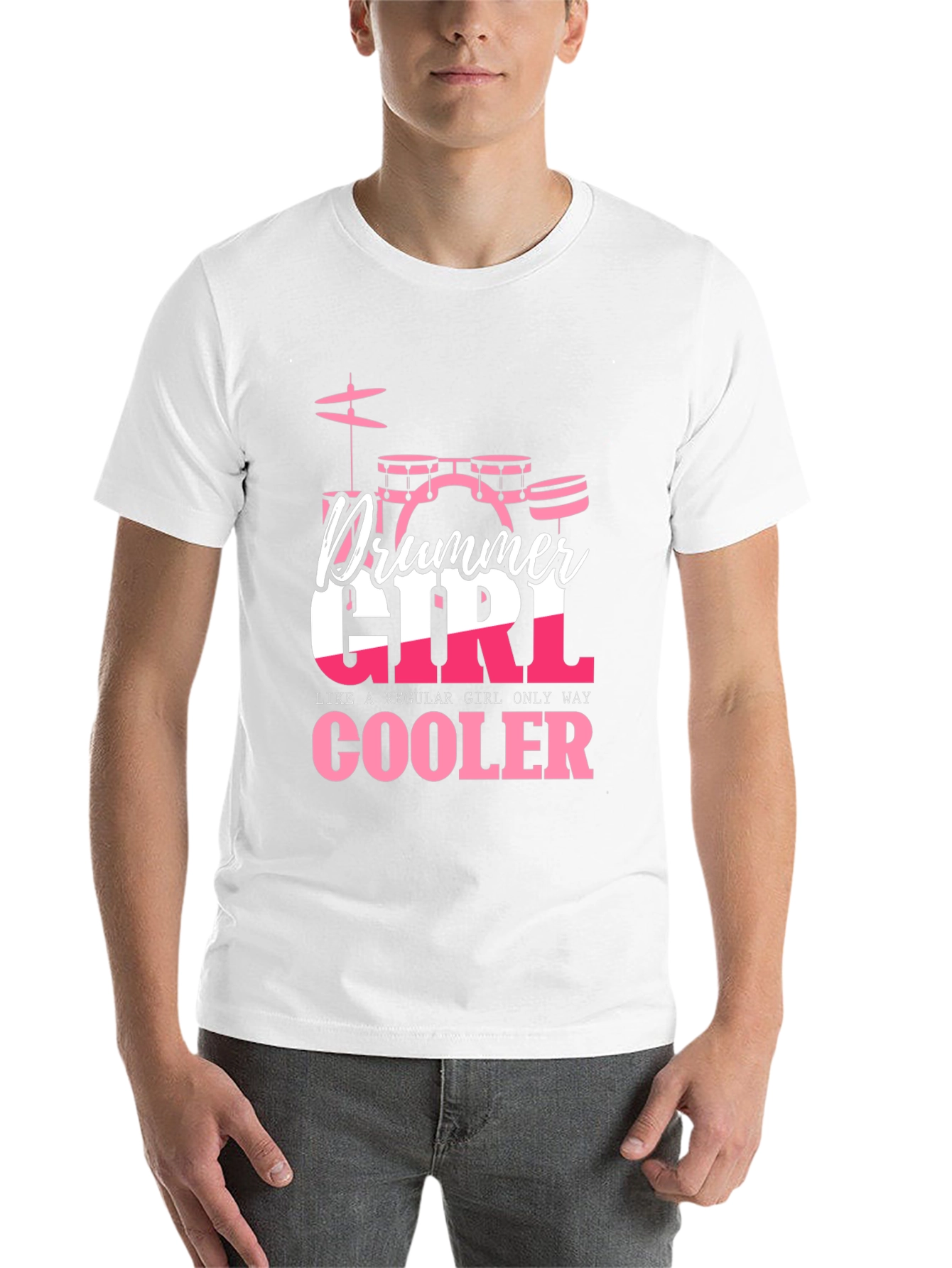 Black Drummer Girl Tee - Cooler Than Regular! view 14