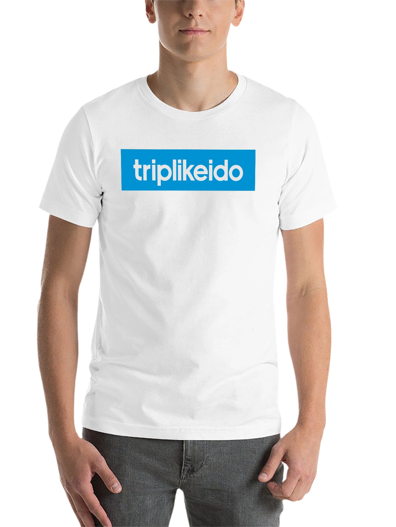 Black Triplikeido Logo Black T-Shirt view 14