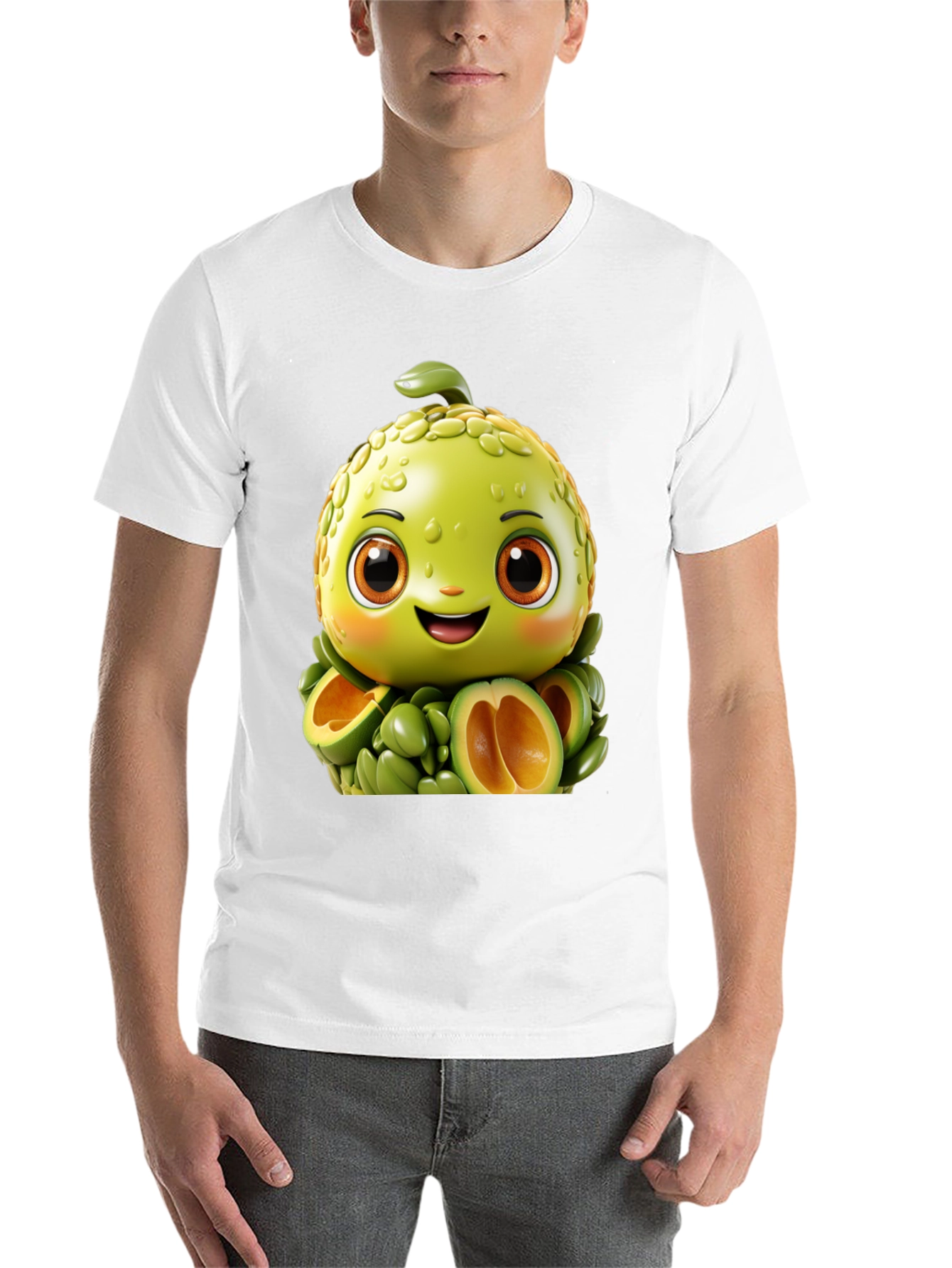 Black Avocado Character T-Shirt view 14