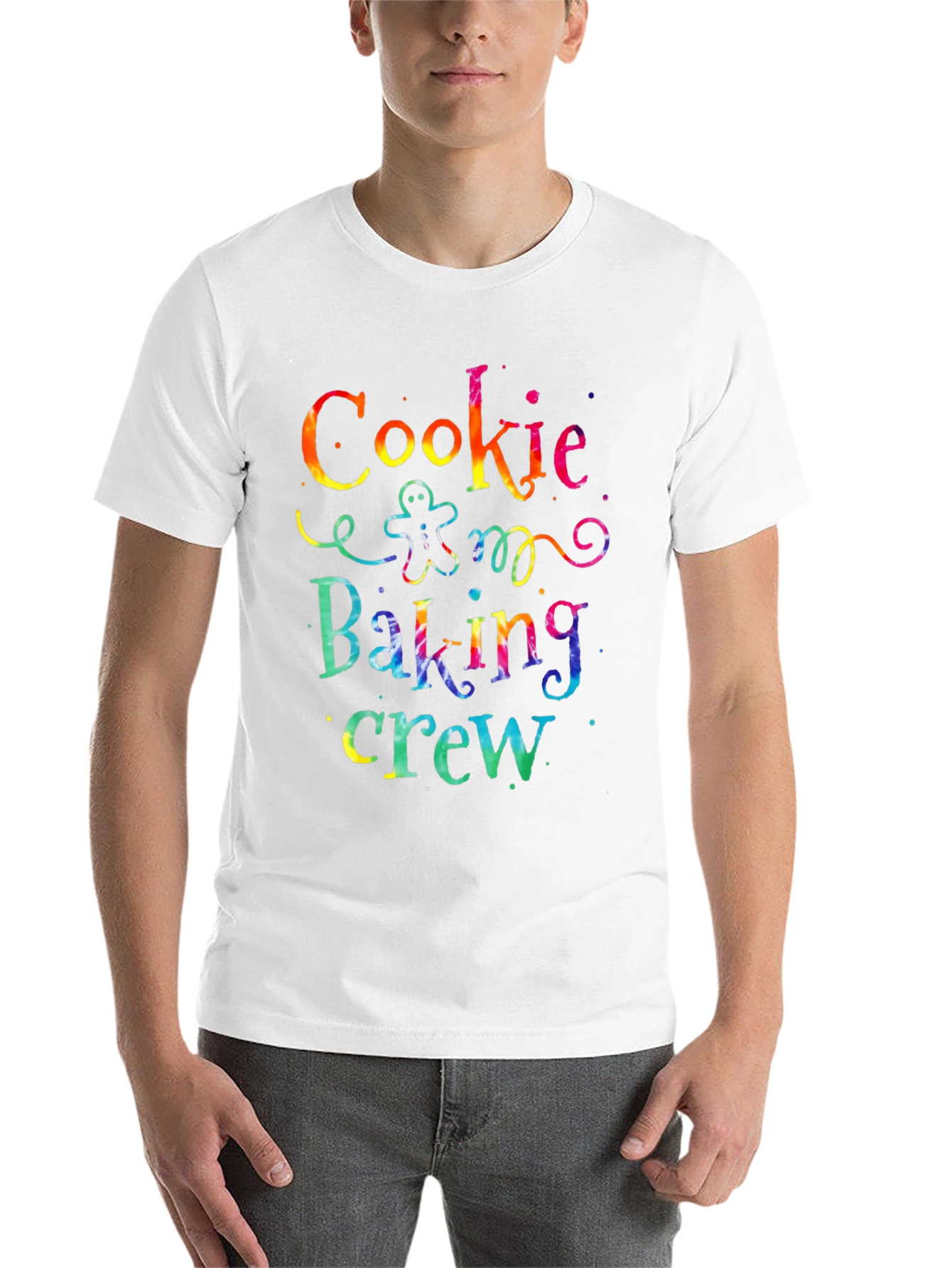 Black Cookie Baking Crew Tie-Dye T-Shirt view 14