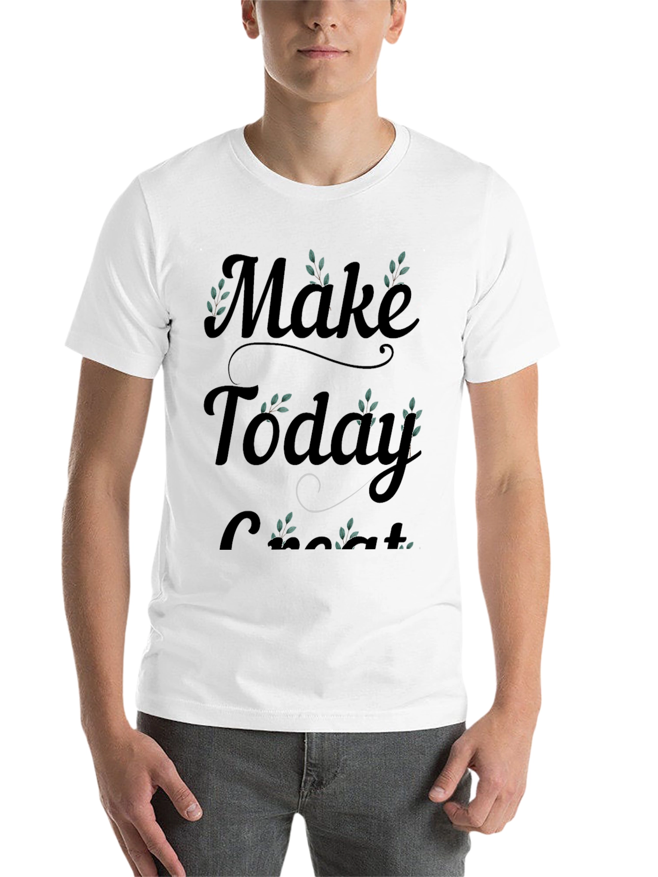 Black Make Today Great T-Shirt view 14
