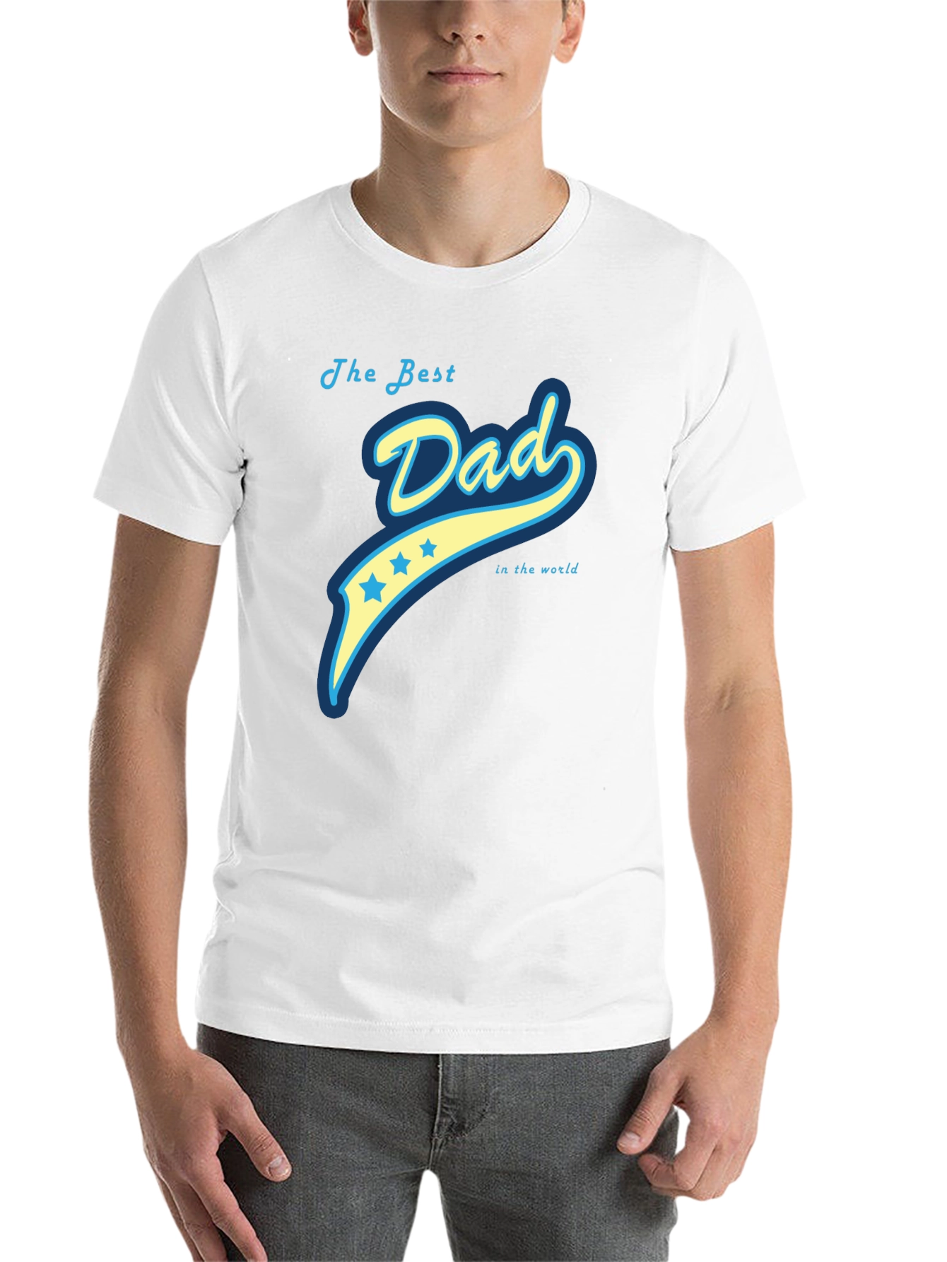 Black Best Dad Ever Graphic Tee - Comfortable Fit view 14