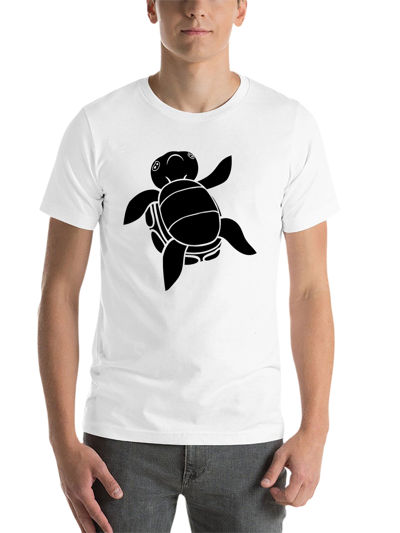 Black Black Turtle Graphic Tee view 14