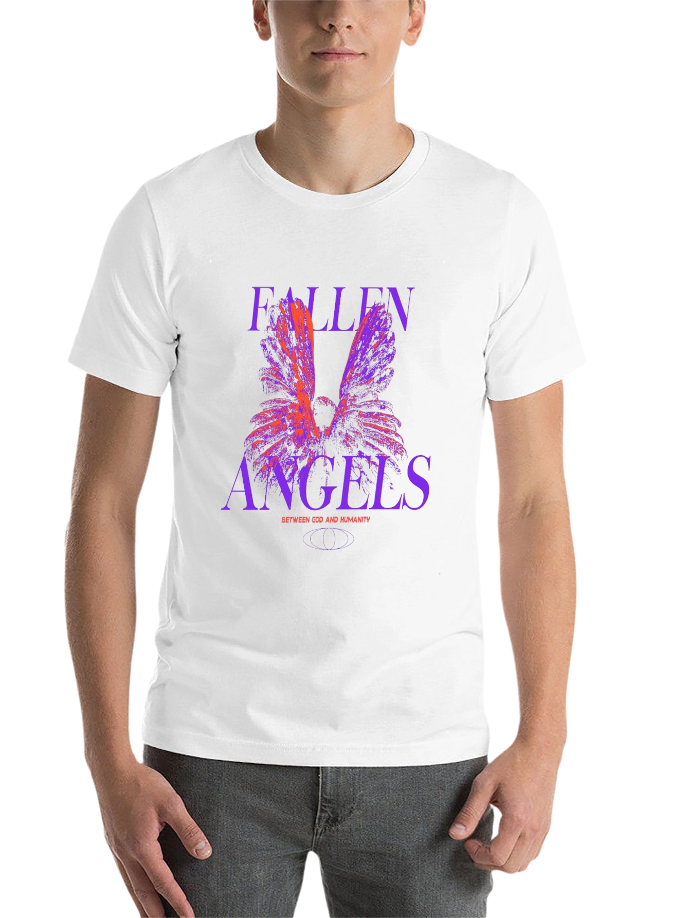 Black Fallen Angels Graphic Tee - Black view 14