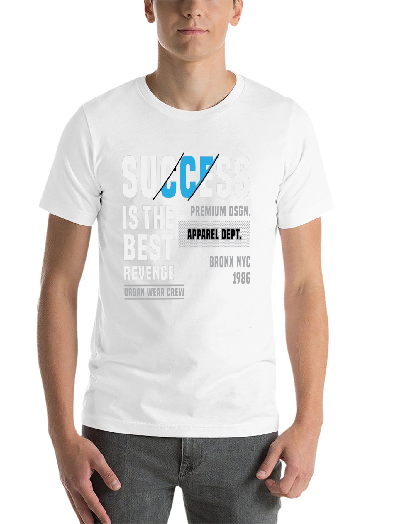 Black Success is the Best Revenge Graphic Tee view 14