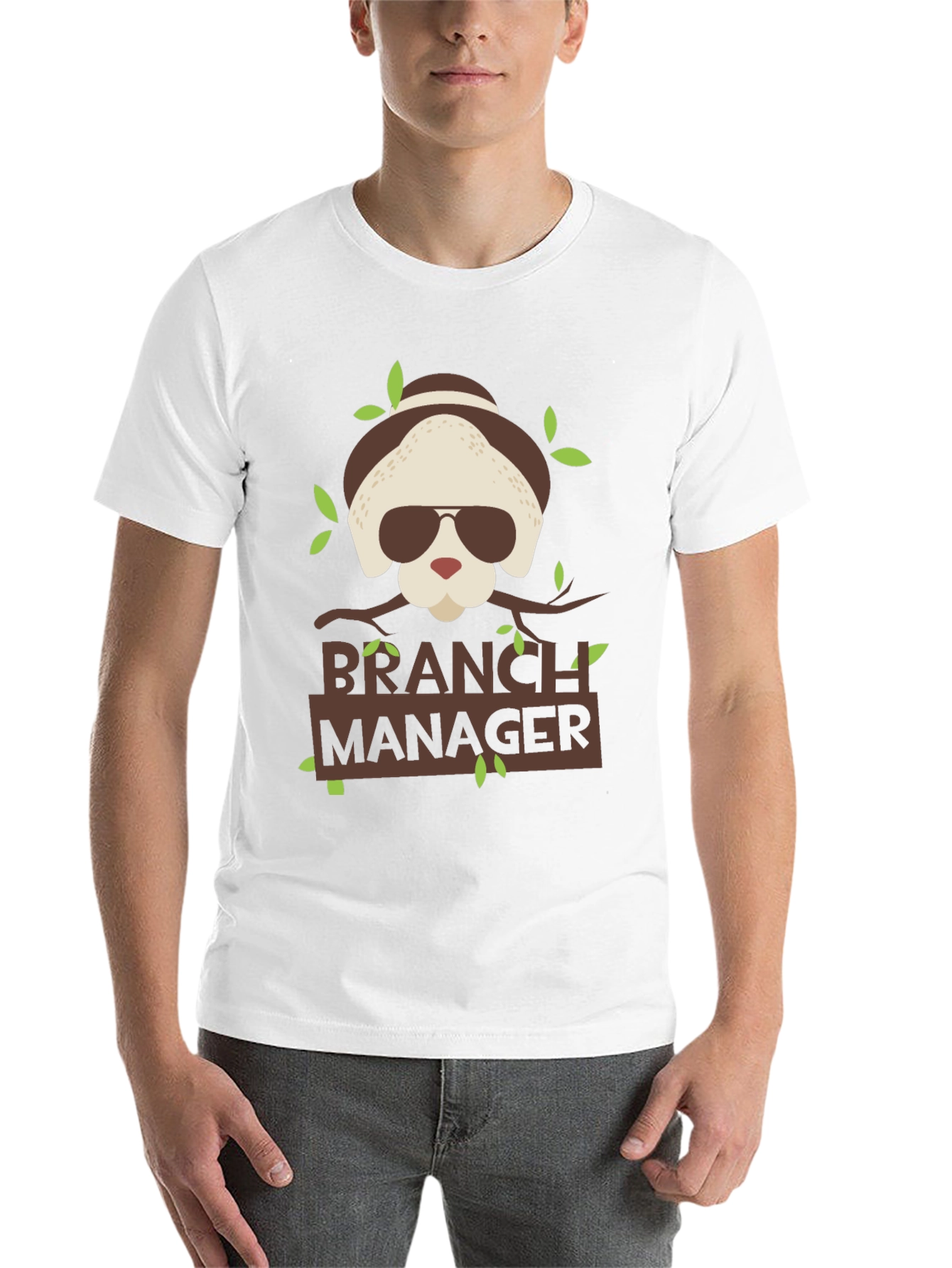 Black Branch Manager T-Shirt Funny Office Tee view 14