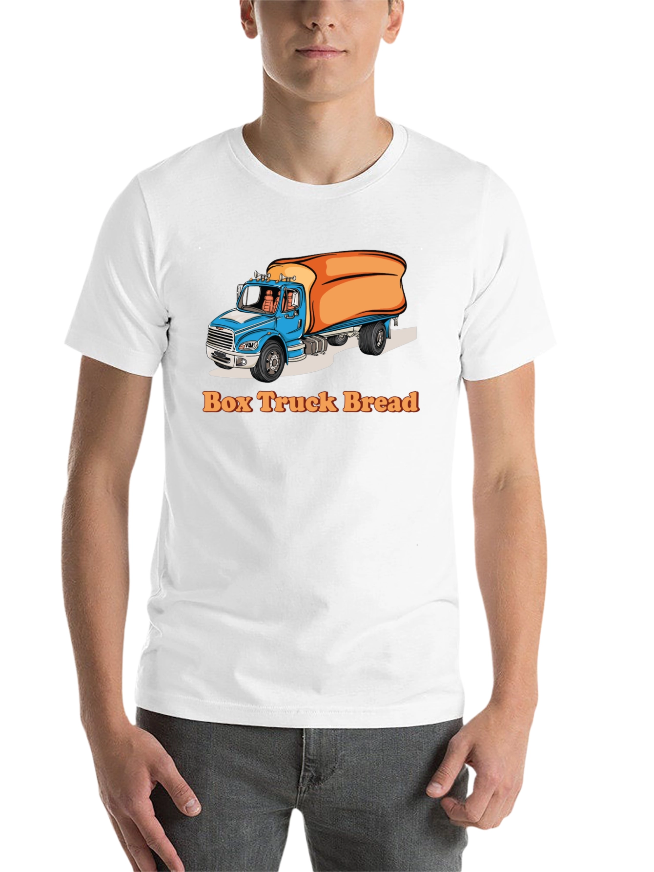 Black Box Truck Bread Graphic Tee view 14