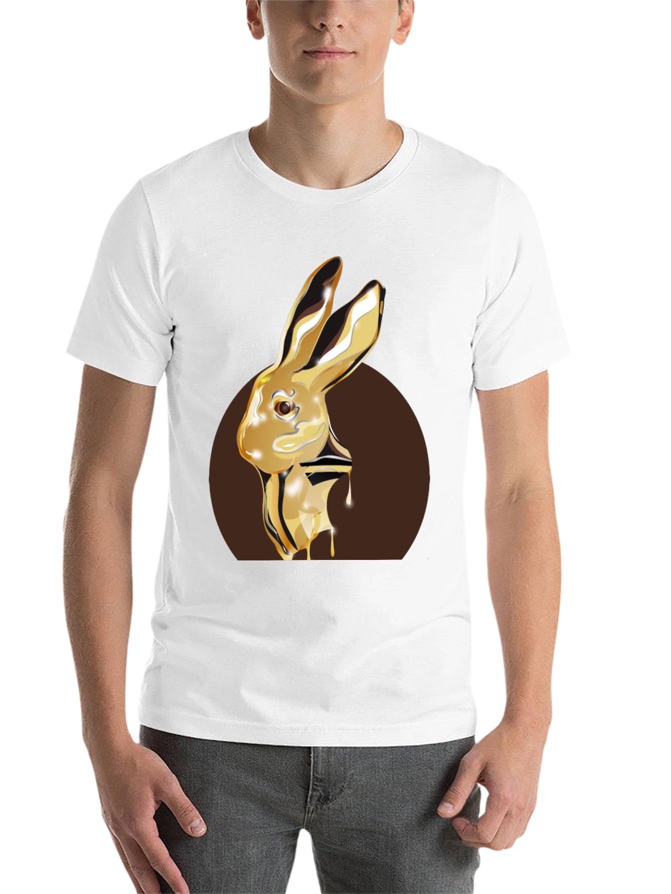 Black Golden Honey Bunny T-Shirt view 14