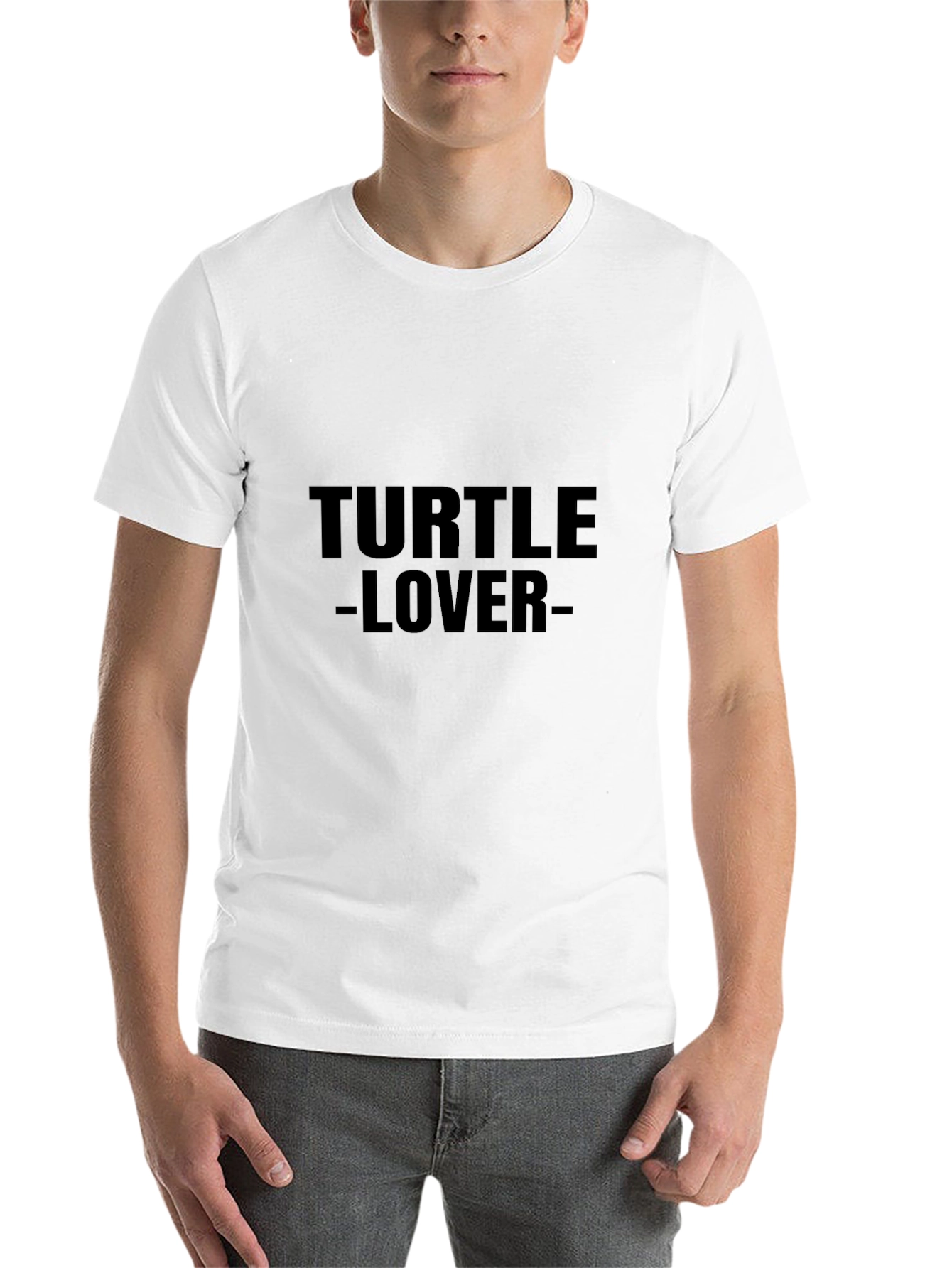 Black Turtle Lover Black T-Shirt view 14