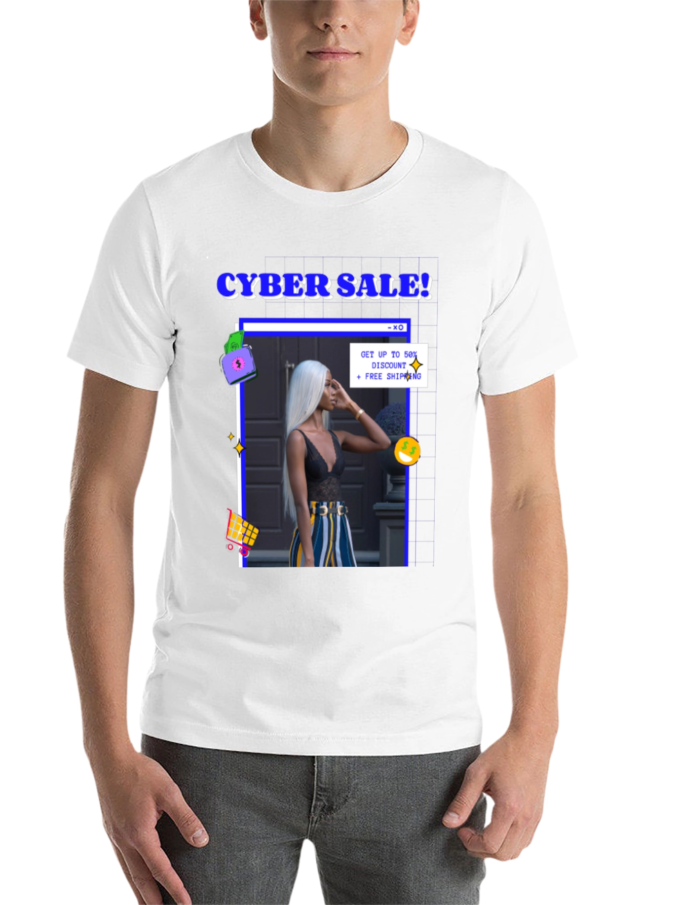 Cyber Sale Graphic Tee - 14