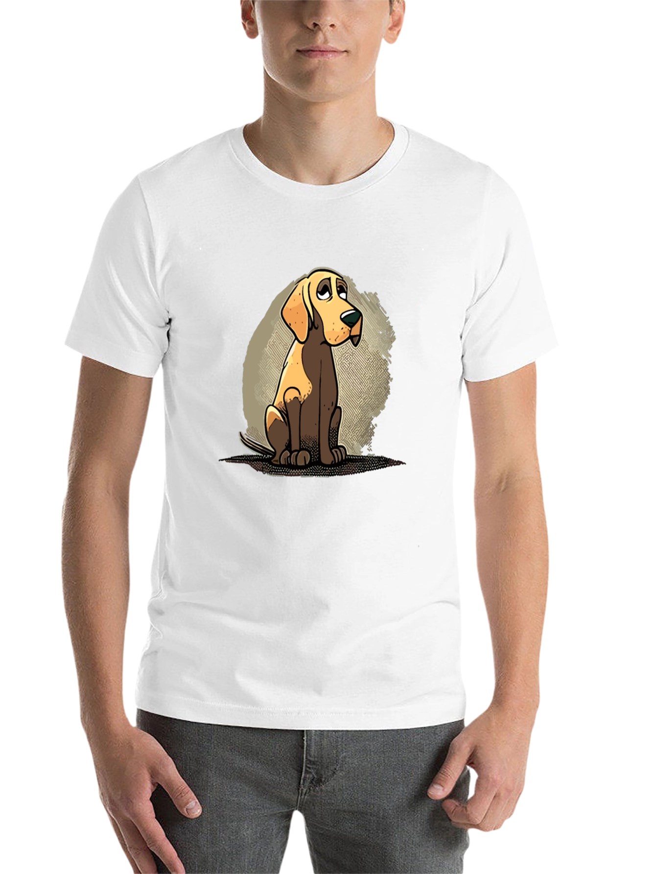 Black Dog Graphic Black T-Shirt view 14