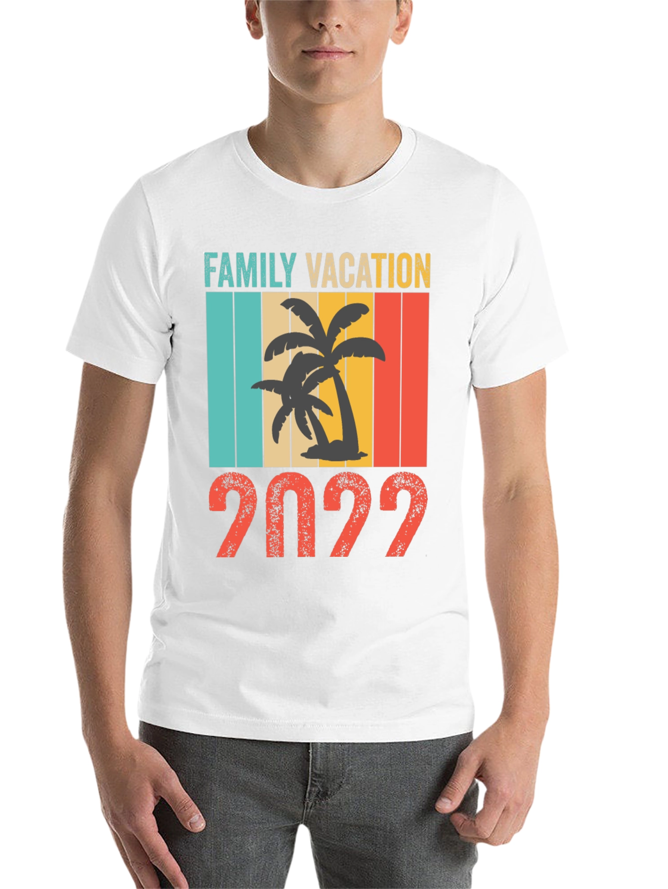 Black Family Vacation 2022 T-Shirt view 14
