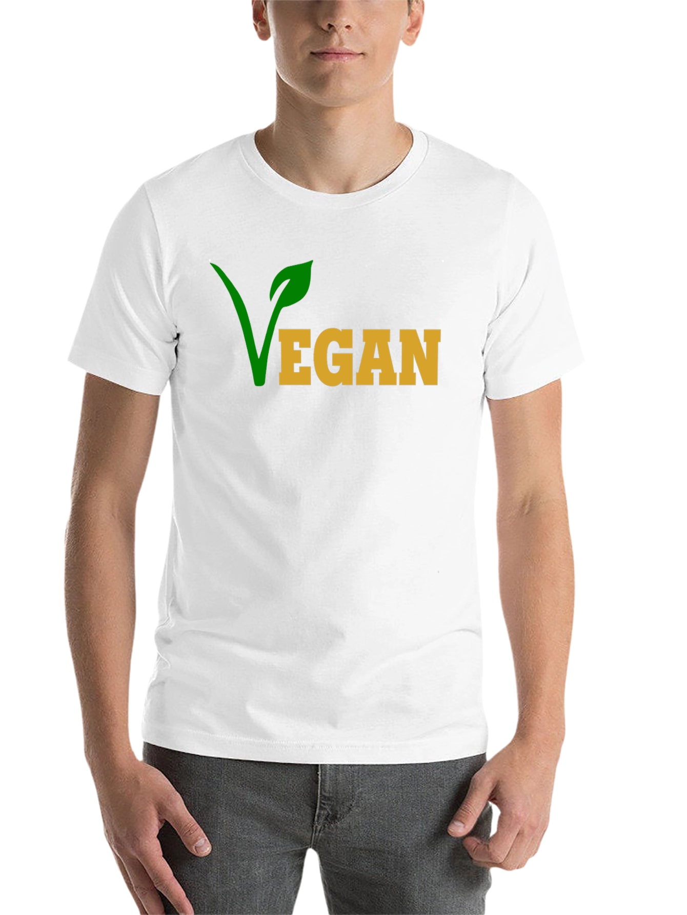 Black Vegan T-Shirt - Stylish & Sustainable view 14