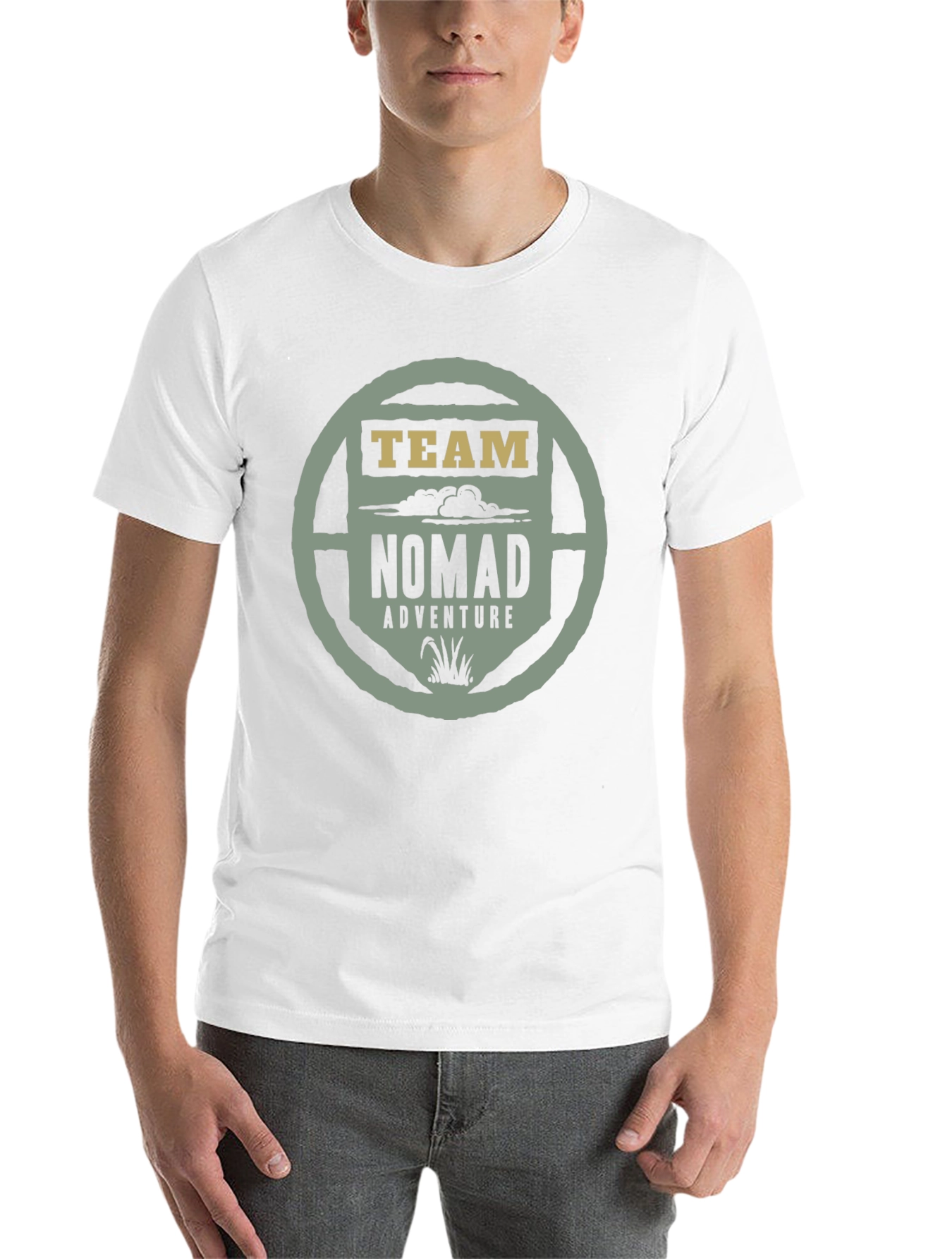 Team Nomad Adventure Graphic Tee - Black - 14