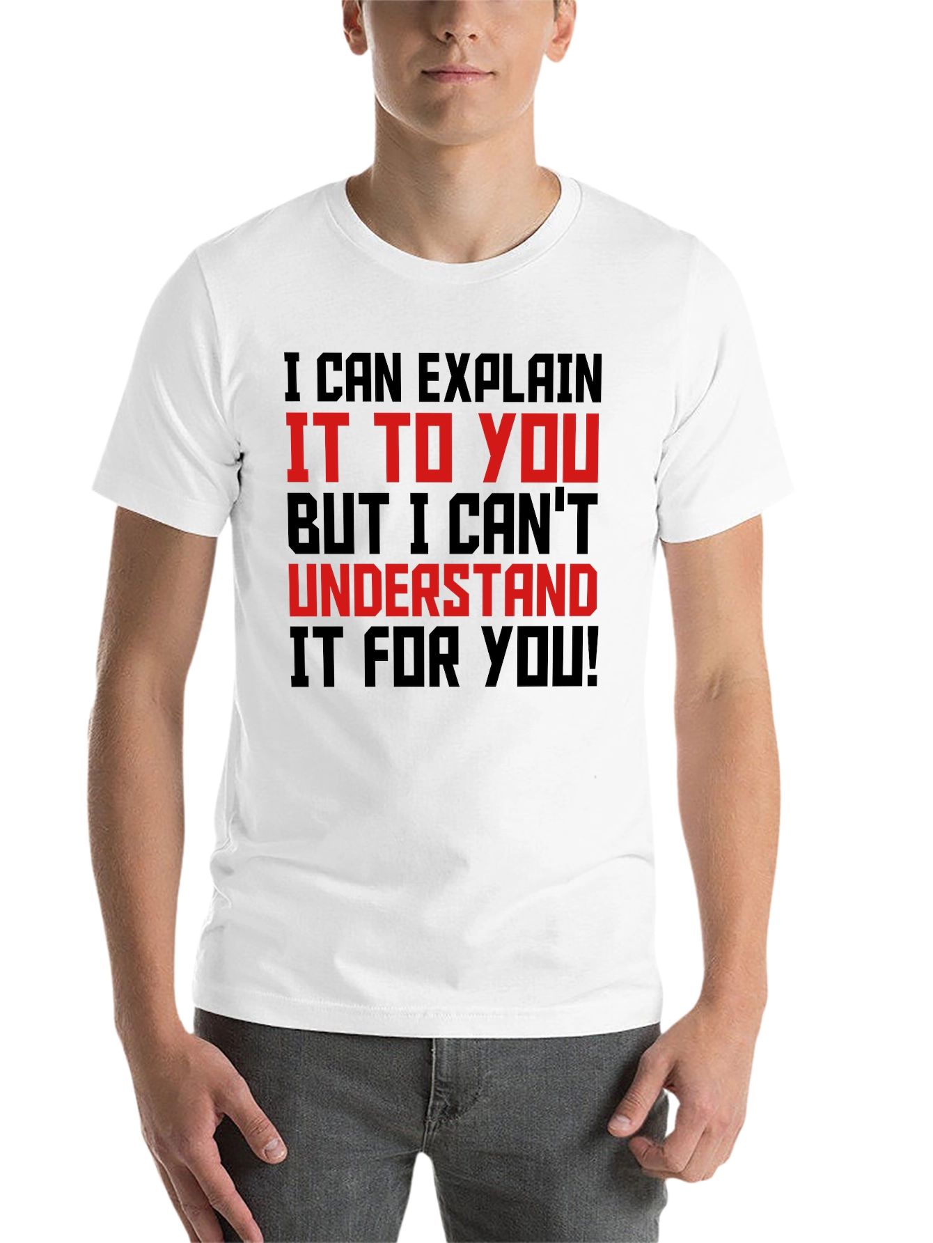Black Funny Sarcastic Graphic T-Shirt view 14