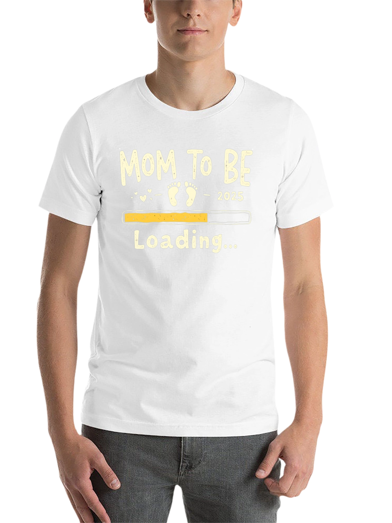 Mom To Be 2025 Loading T-Shirt - 14