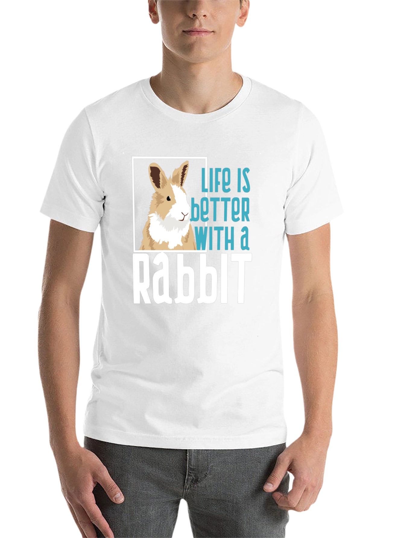 Black Life is Better with a Rabbit T-Shirt view 14