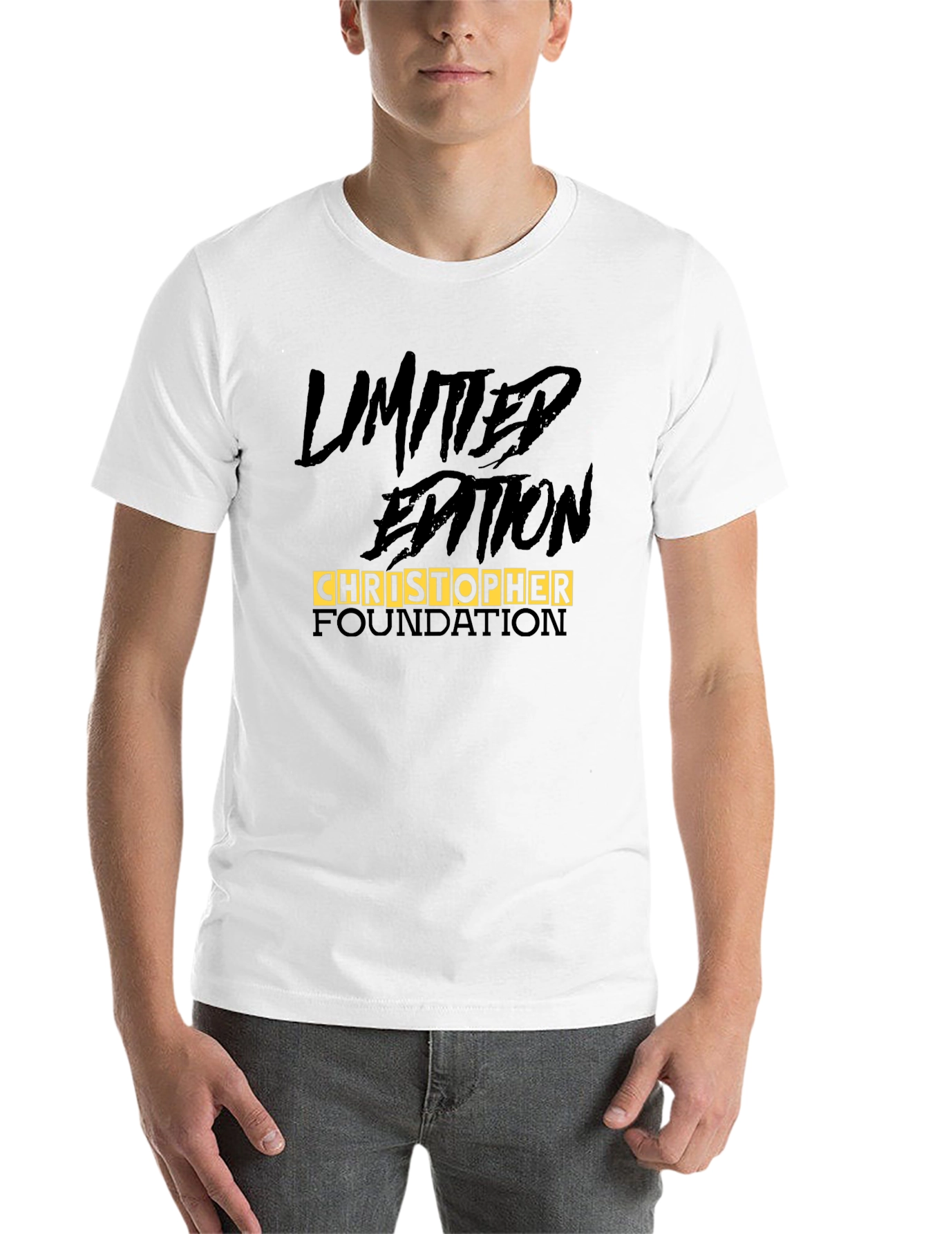 Limited Edition Christopher Foundation Black T-Shirt - 14