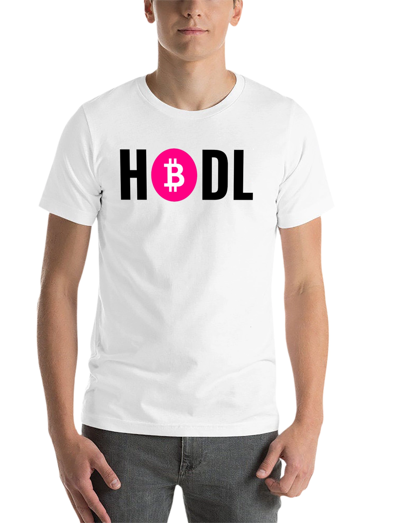 Black HODL Bitcoin Crypto T-Shirt - Black Cotton view 14