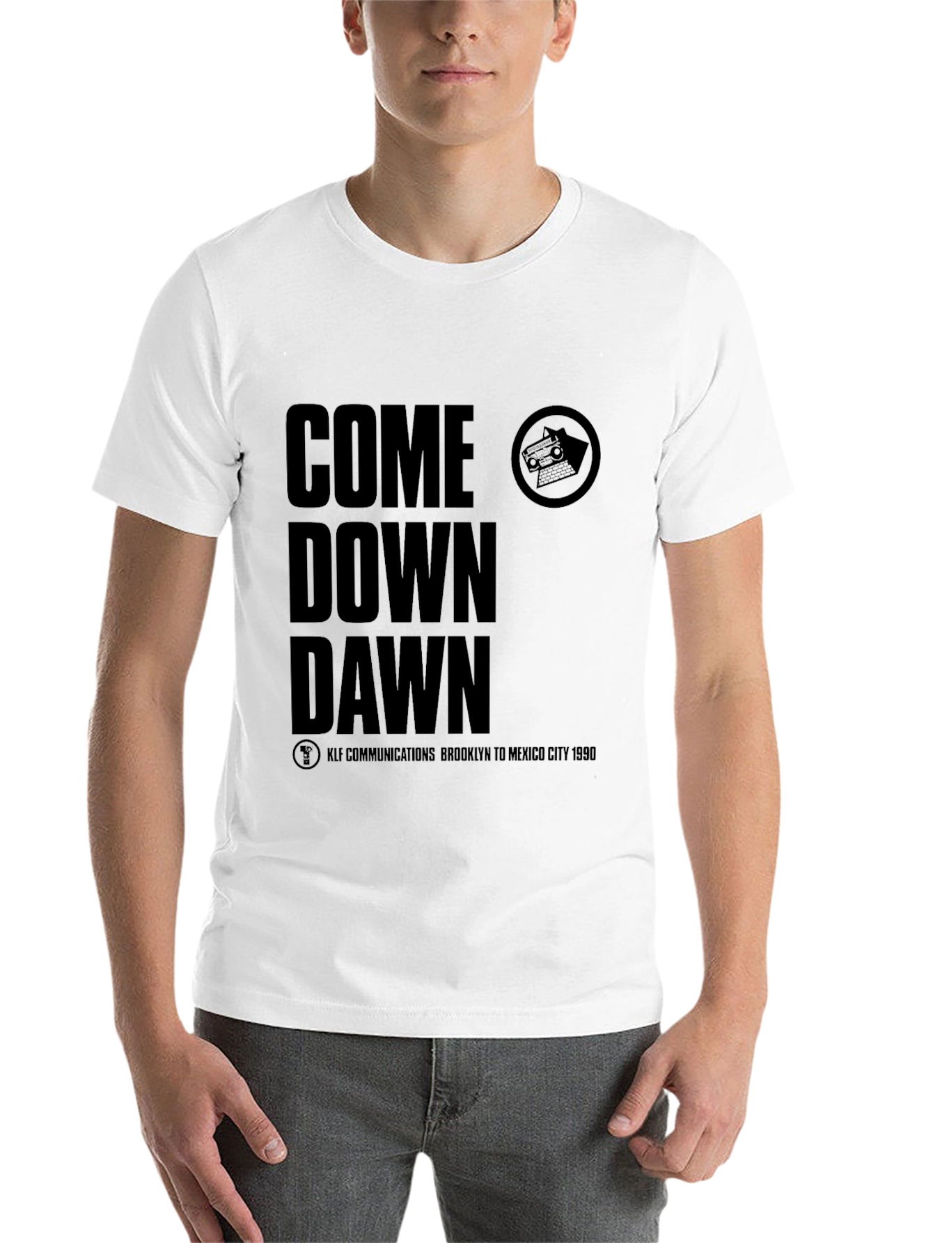 Black Come Down Dawn T-Shirt view 14