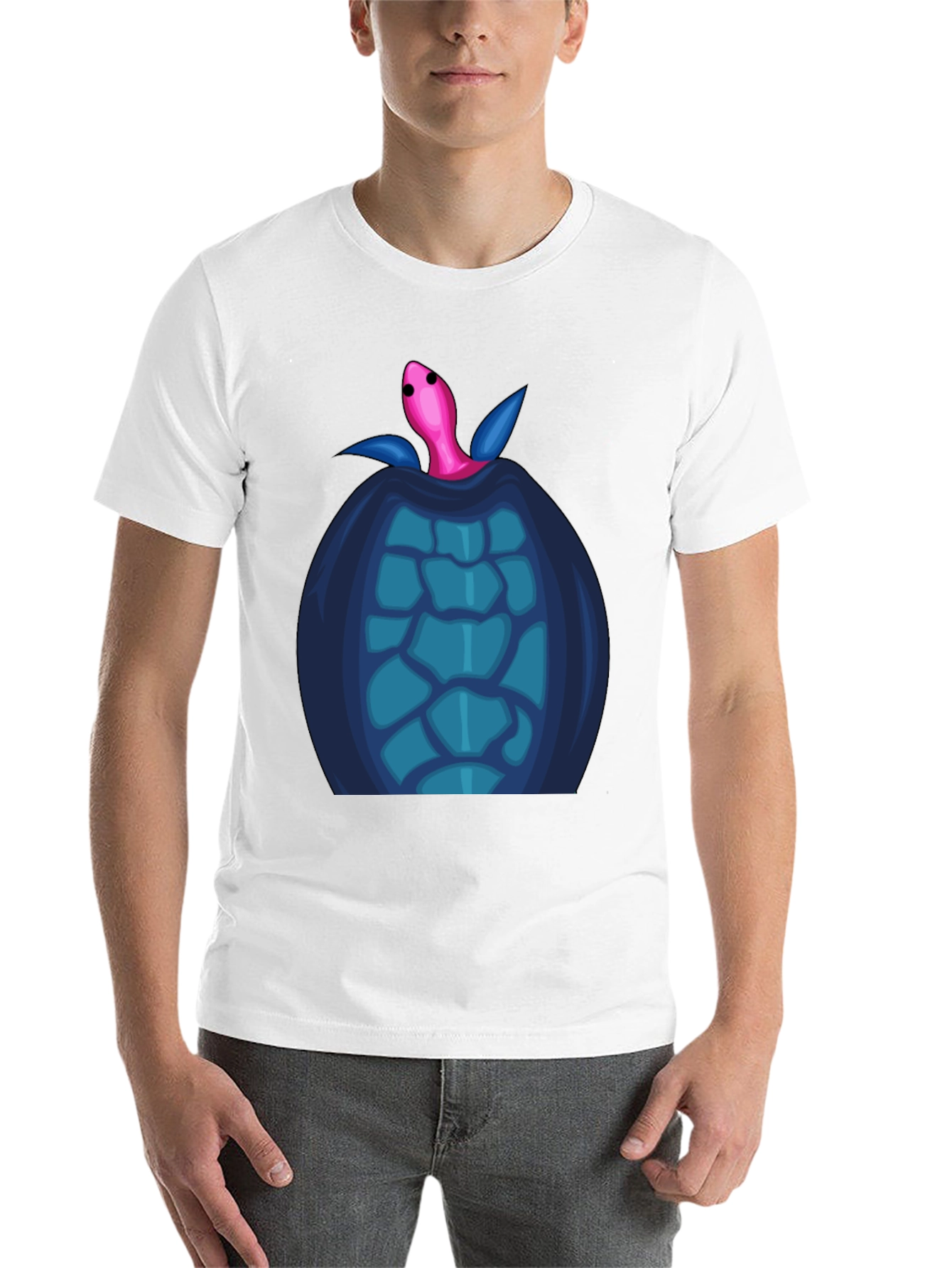 Black Turtle Graphic Tee - Cool & Casual view 14