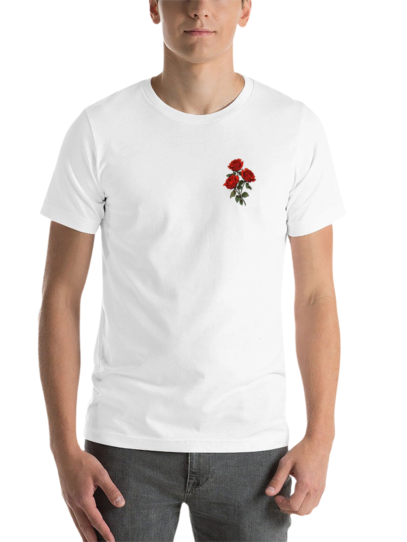 Black Rose Bouquet T-Shirt view 14