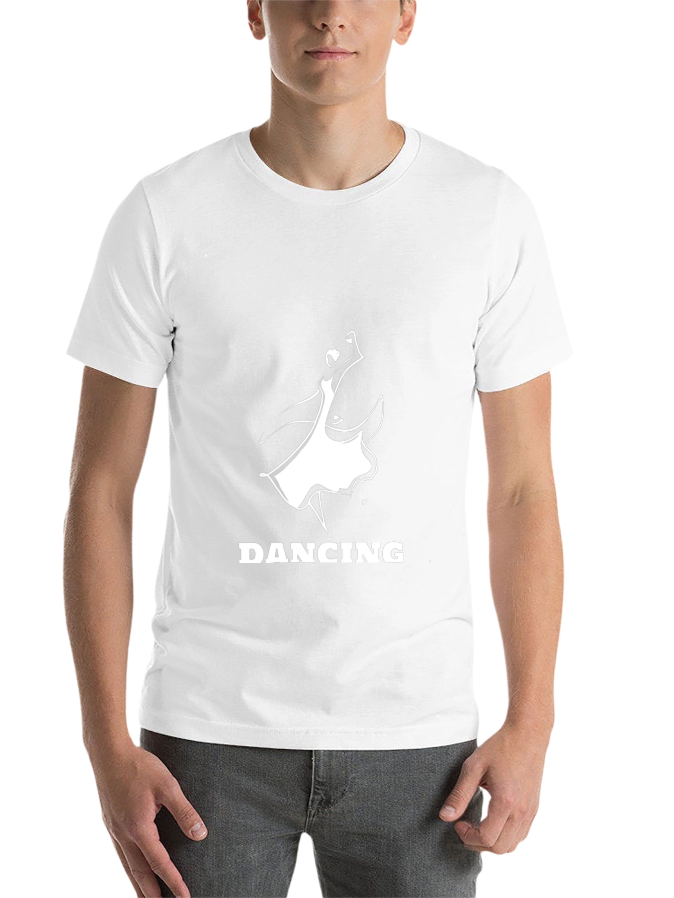 Black Dancing Silhouette Graphic T-Shirt view 14
