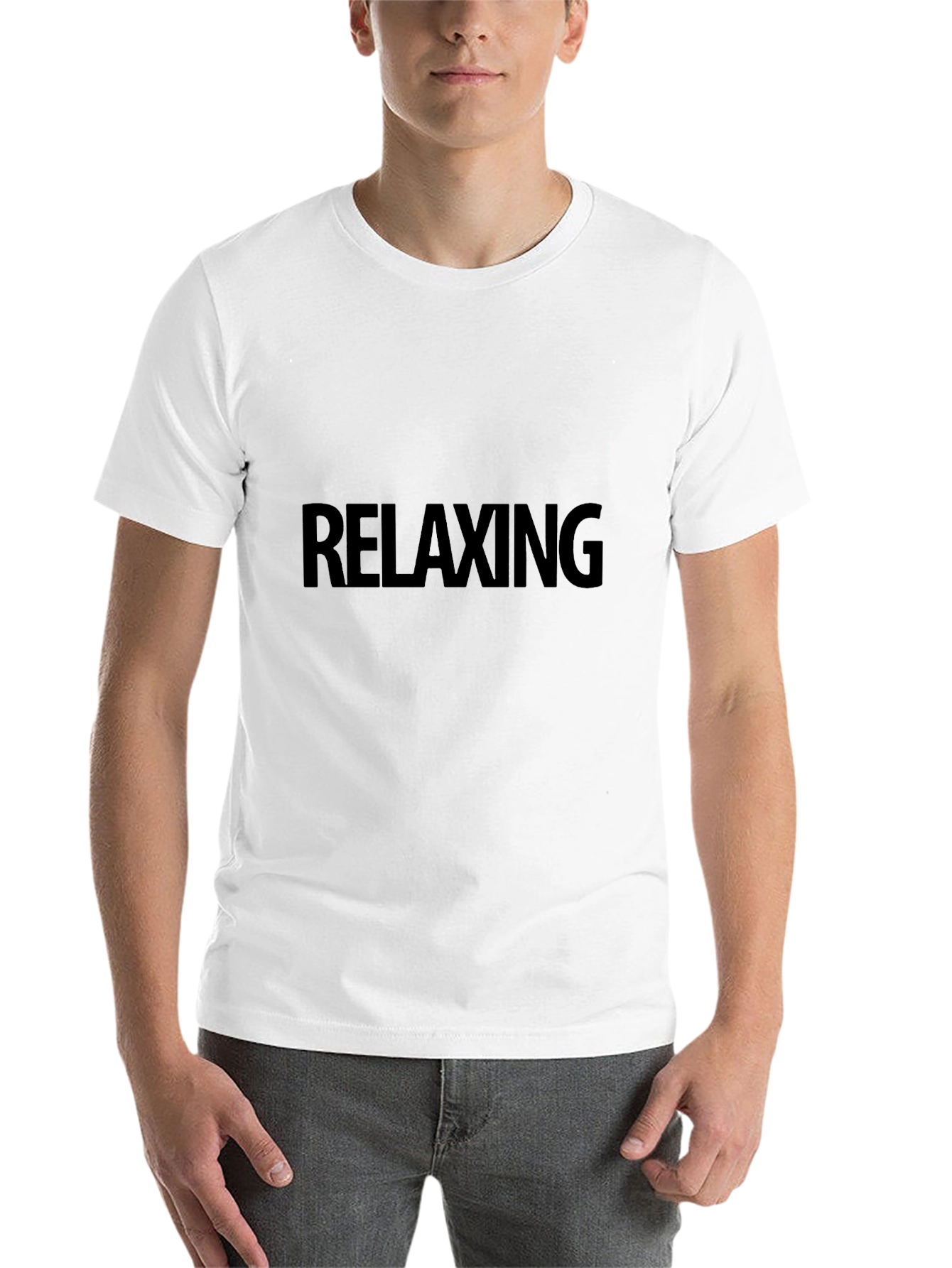 Black Relaxing Black T-Shirt view 14