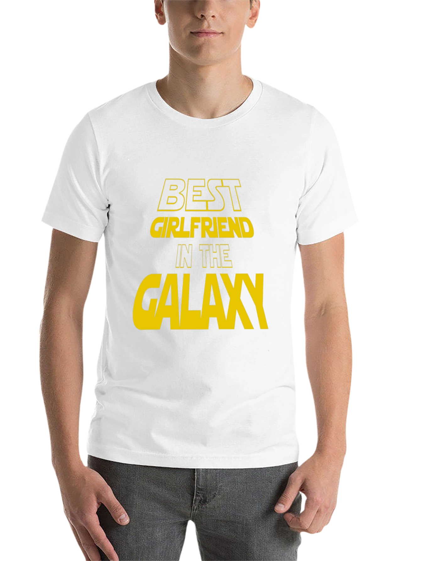 Black Best Girlfriend in the Galaxy Graphic T-Shirt view 14