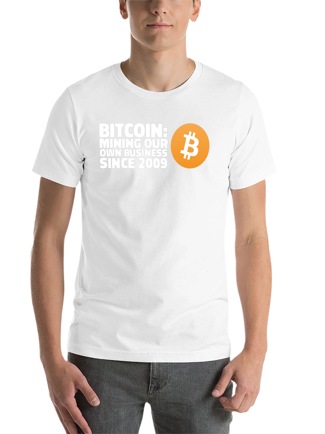 Black Bitcoin Mining Business T-Shirt Since 2009 view 14