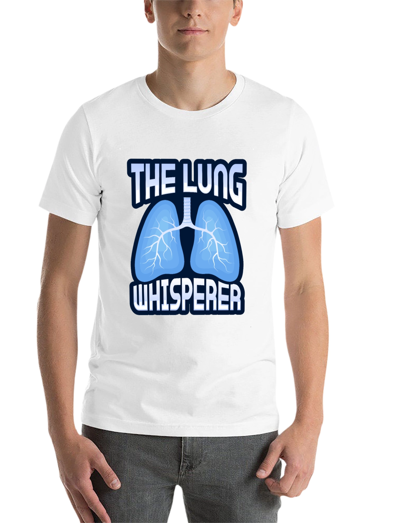Black The Lung Whisperer T-Shirt - Funny Respiratory Therapist Tee view 14