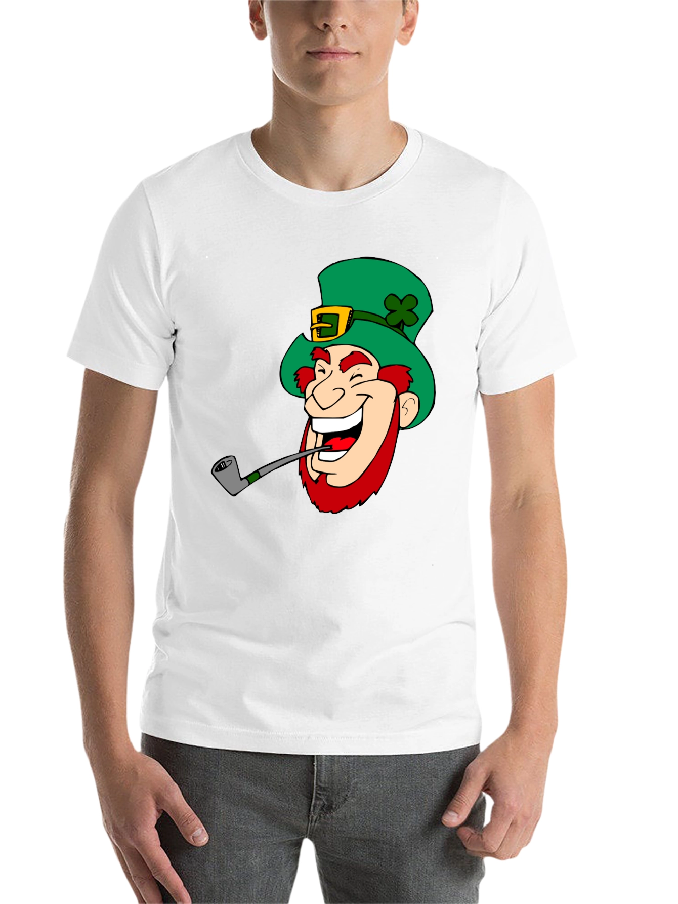 Lucky Leprechaun Graphic T-Shirt - St. Patrick's Day - 14