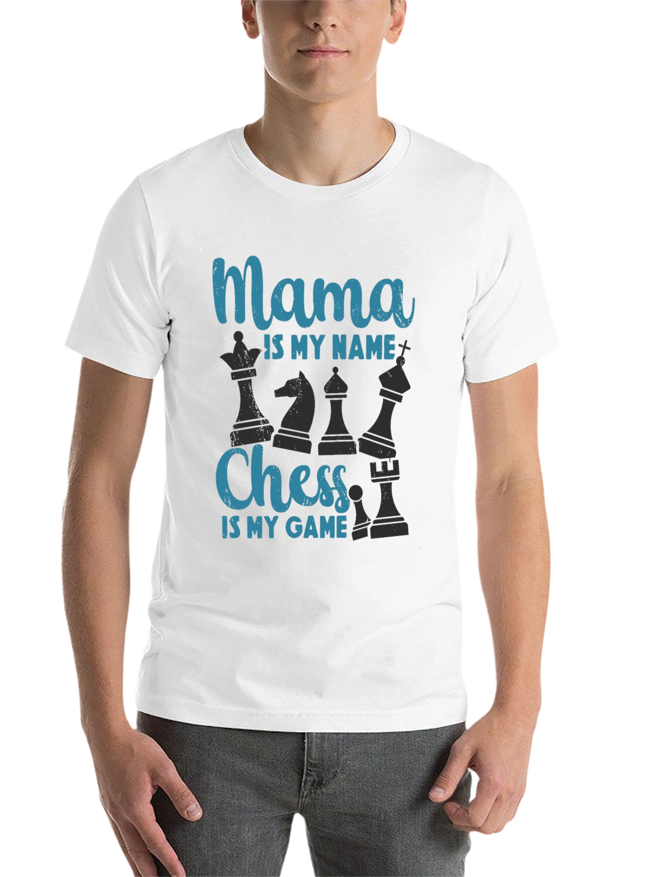 Black Mama Chess T-Shirt - Chess Lover Tee view 14