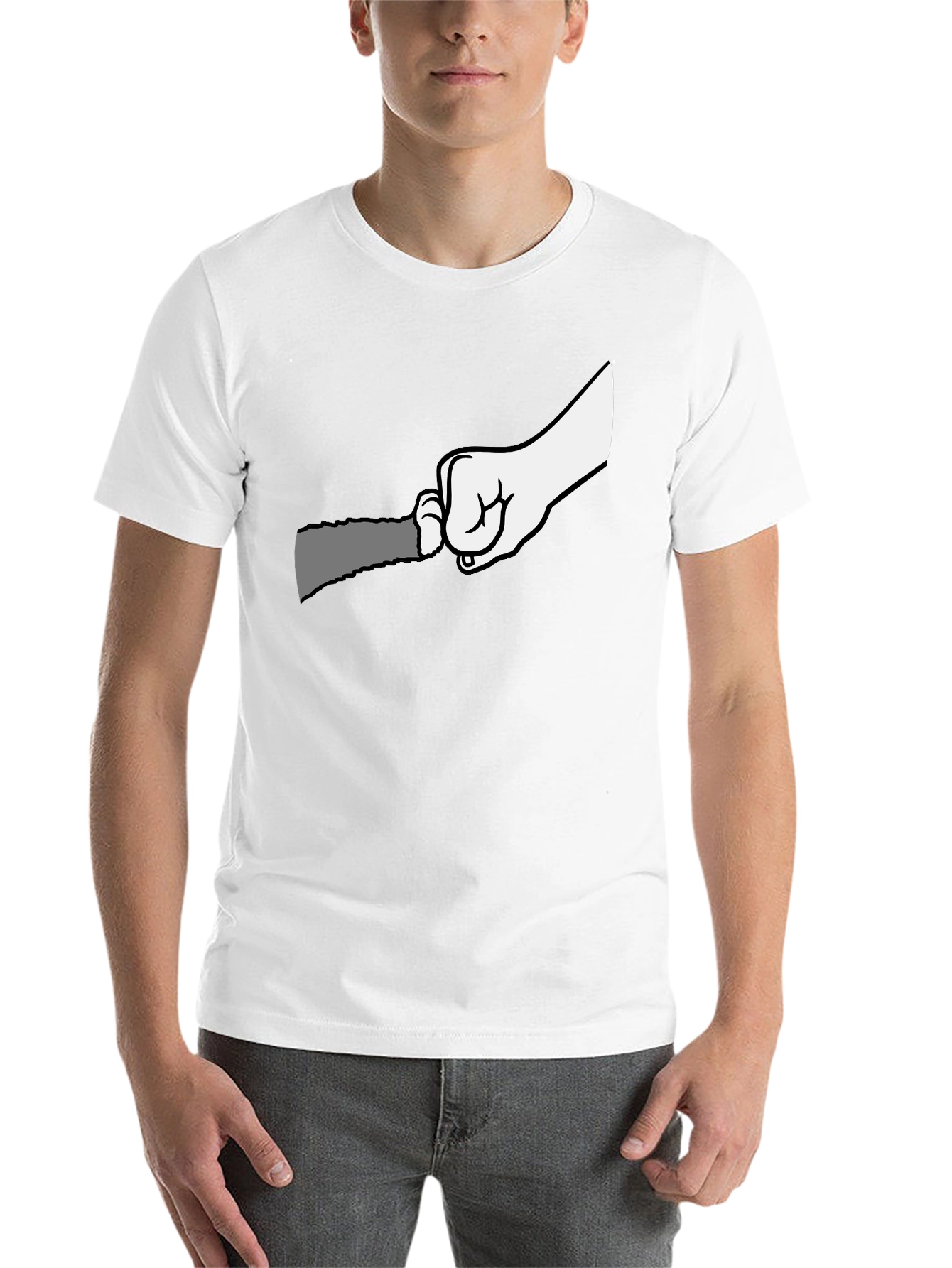 Black Graphic T-Shirt: Hand Holding Grater Funny Cooking Tee view 14