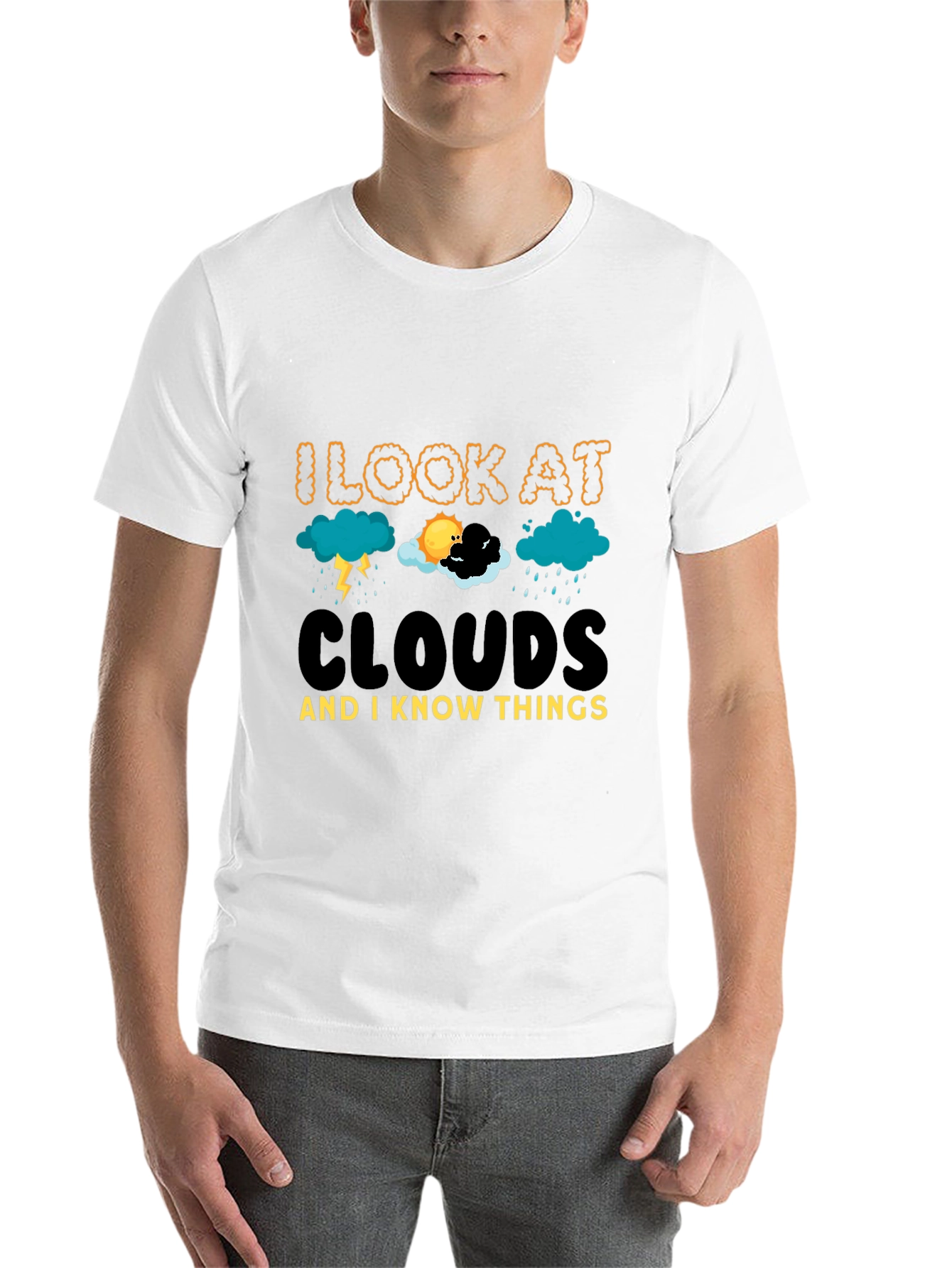 Black Cloud Expert Black T-Shirt view 14