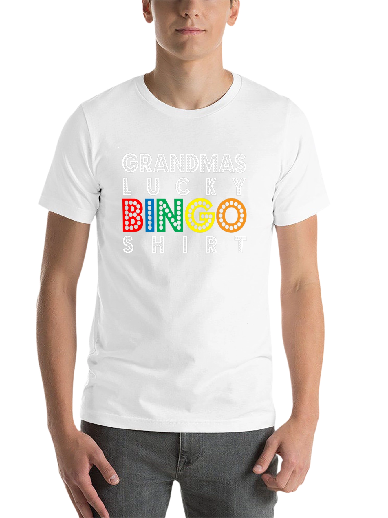 Black Grandma's Lucky Bingo T-Shirt view 14