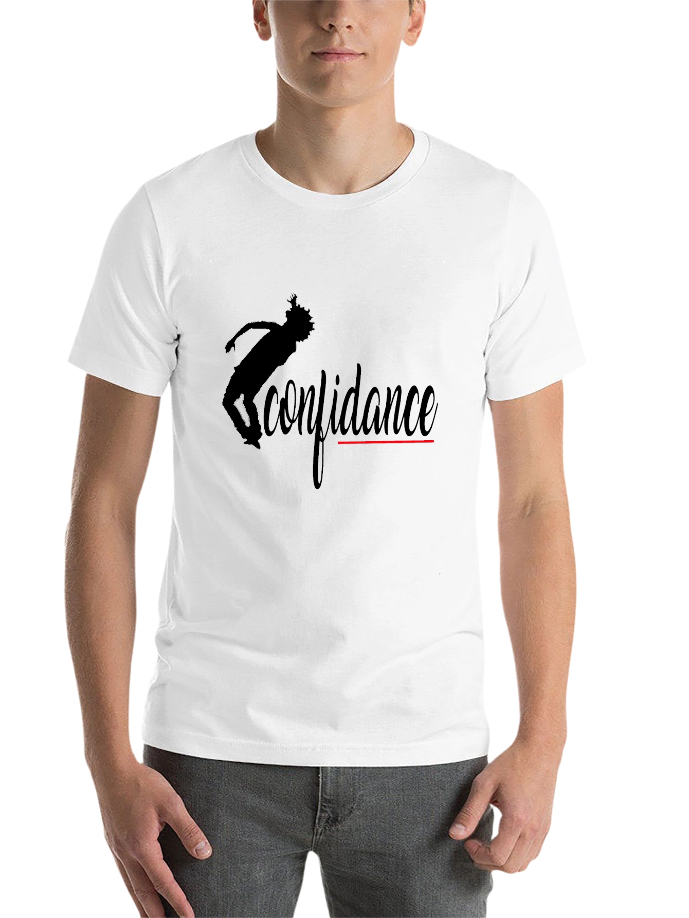 Black Confidence Dancer Black T-Shirt view 14