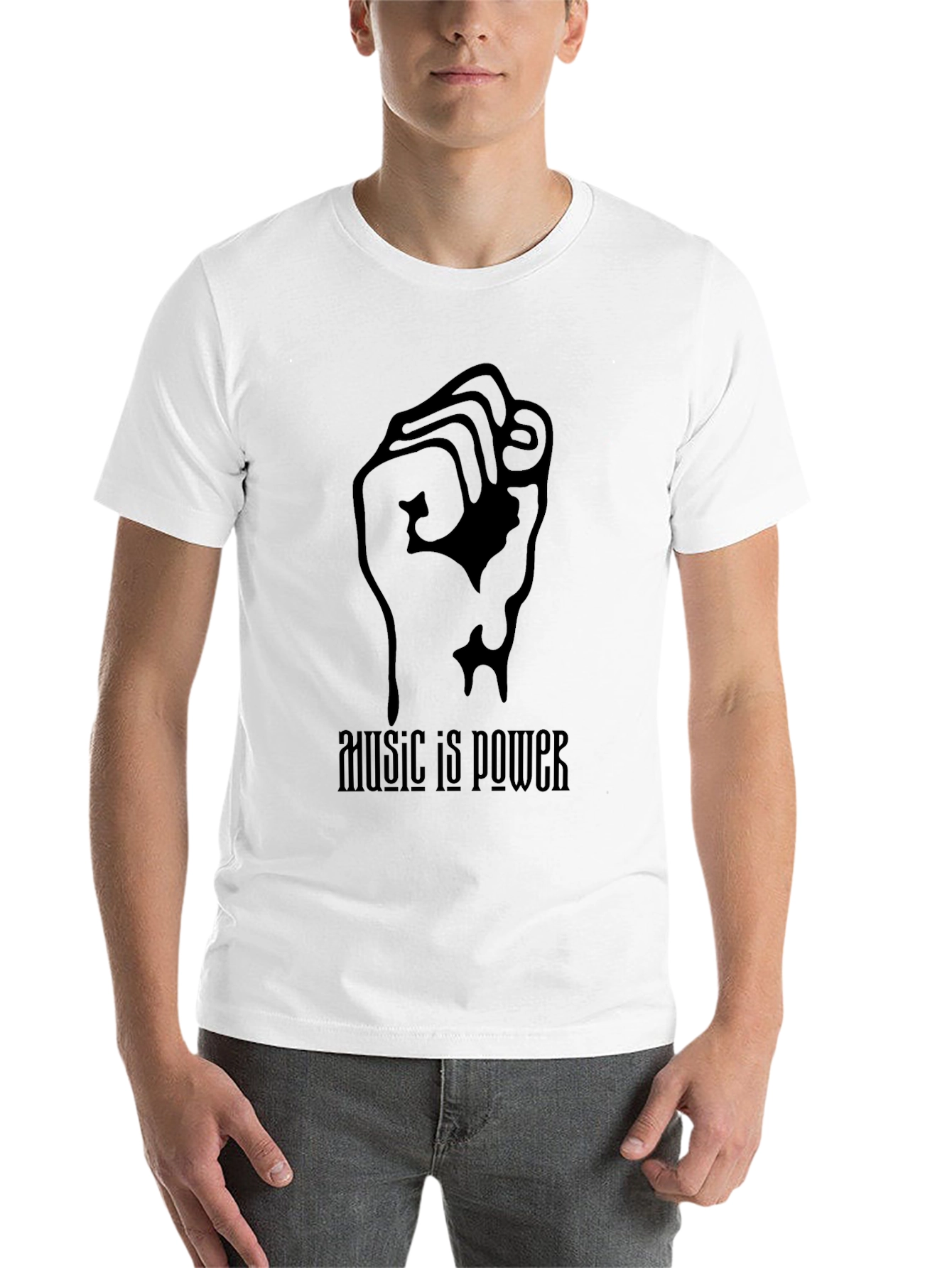 Black Music is Power Graphic Tee view 14